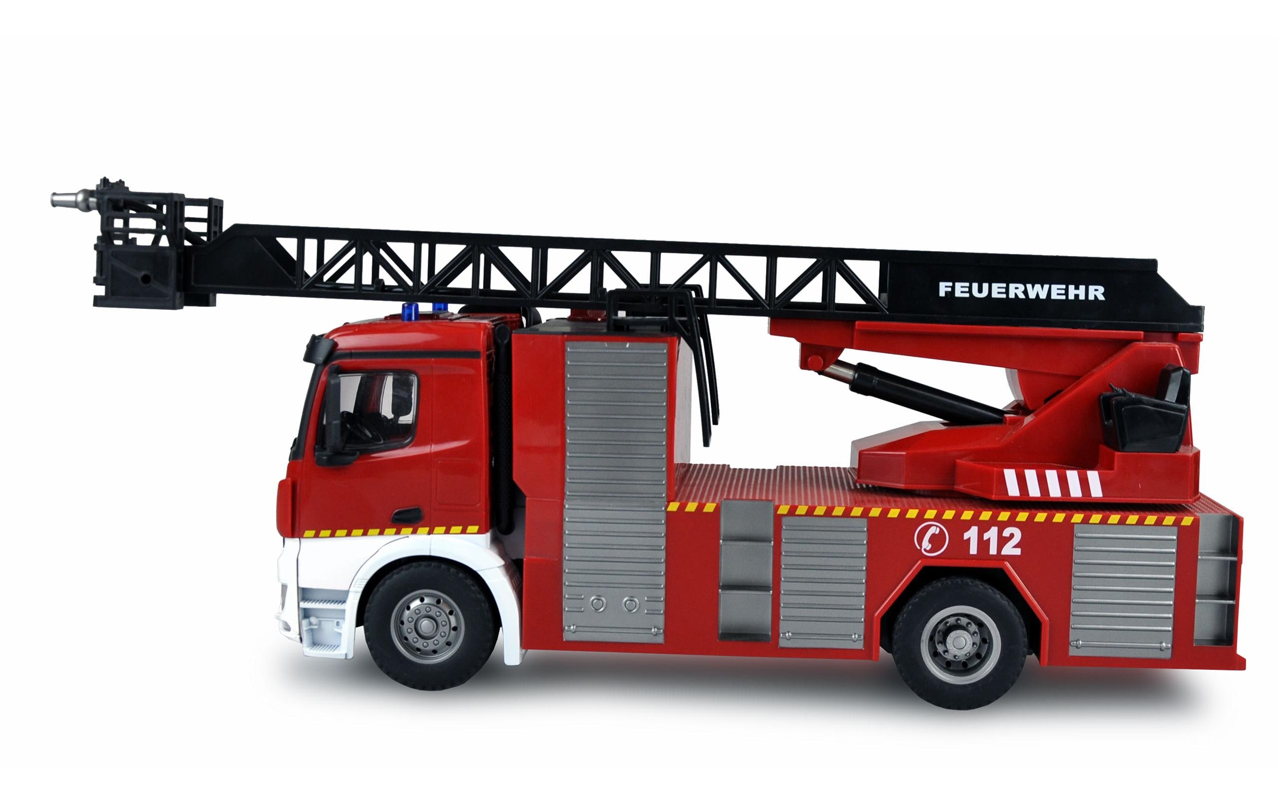 Amewi Mercedes Benz Arocs Feuerwehr Drehleiter RTR, 1:18