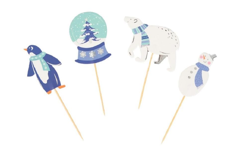 PME Cupcake-Set Let it Snow 24 Stück