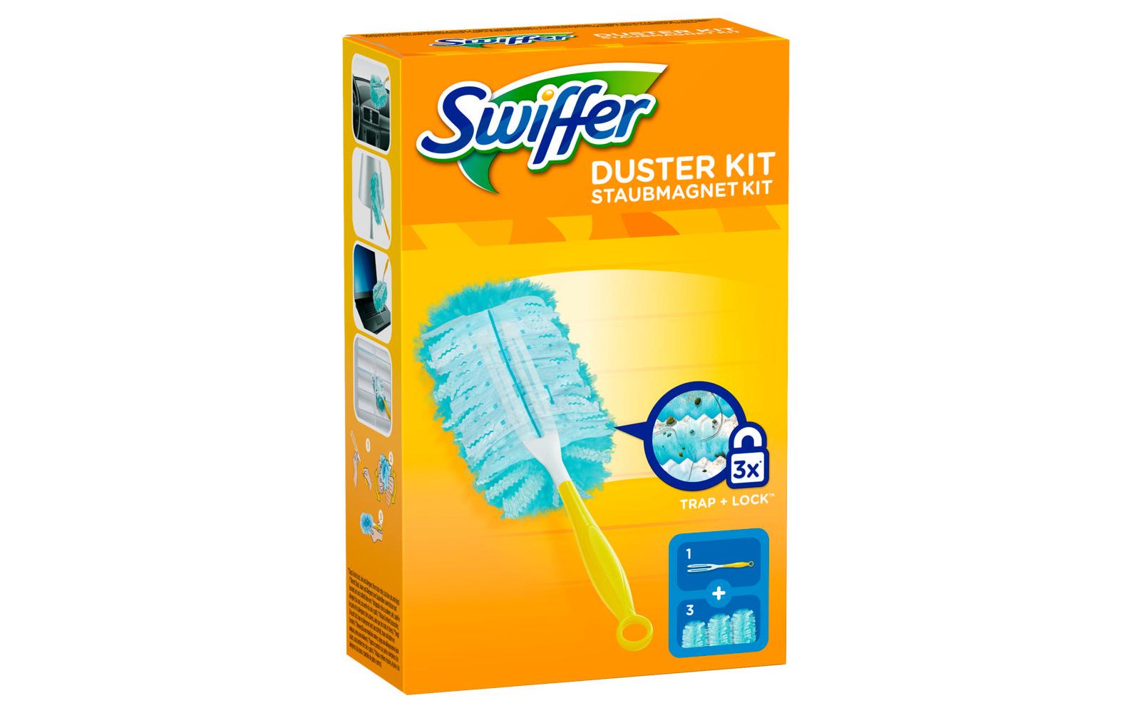 Swiffer Staubmagnet Duster Kit mit 3 Tücher