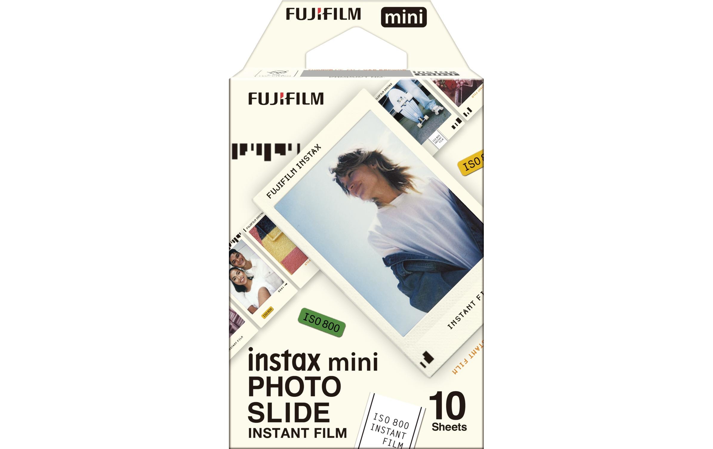 Fujifilm Sofortbildfilm Instax Mini 10 Blatt Photo Slide