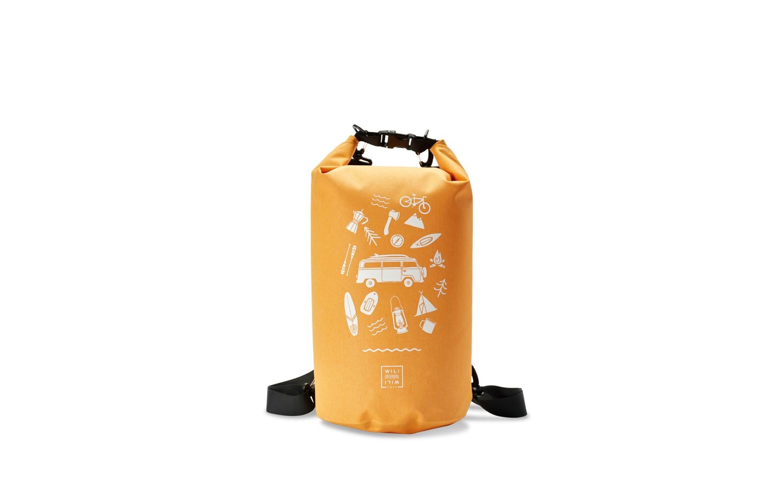 Wili Wili Tree Dry Bag Van Life Sunset Yellow, 20 l