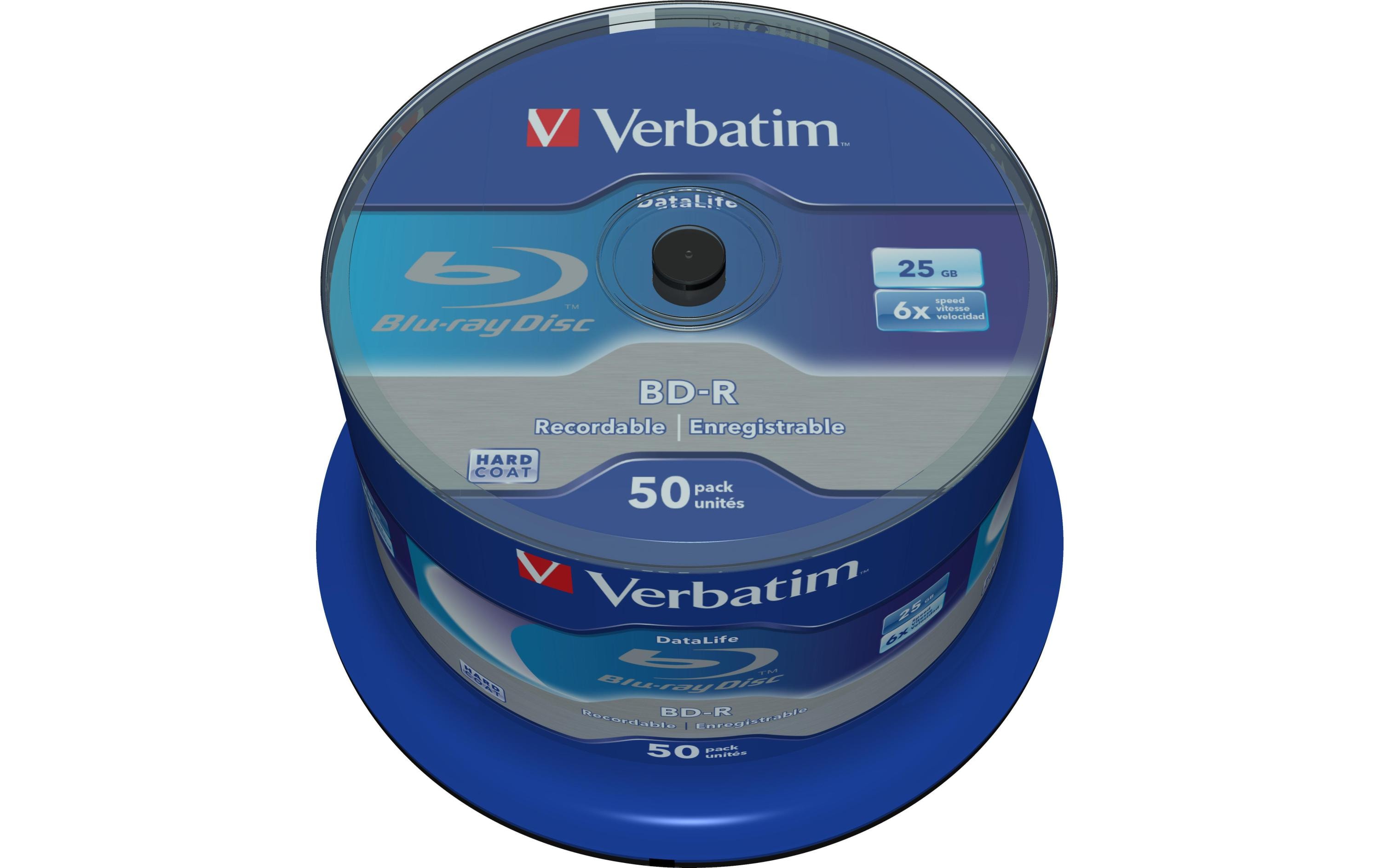 Verbatim BD-R 25 GB, Spindel (50 Stück)