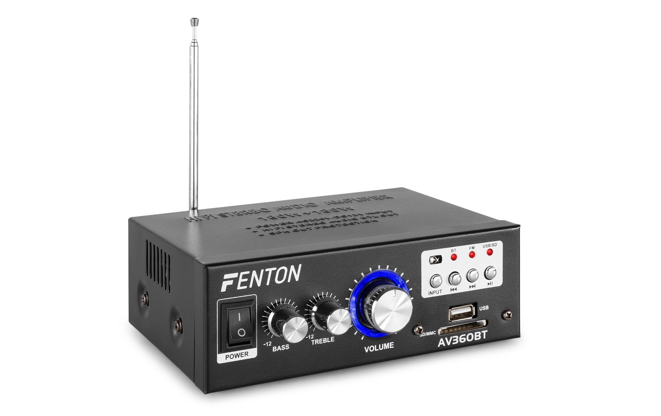 Fenton Stereo-Verstärker AV360BT