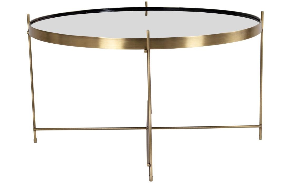 House Nordic Couchtisch Venezia 70 x 40 cm, Gold