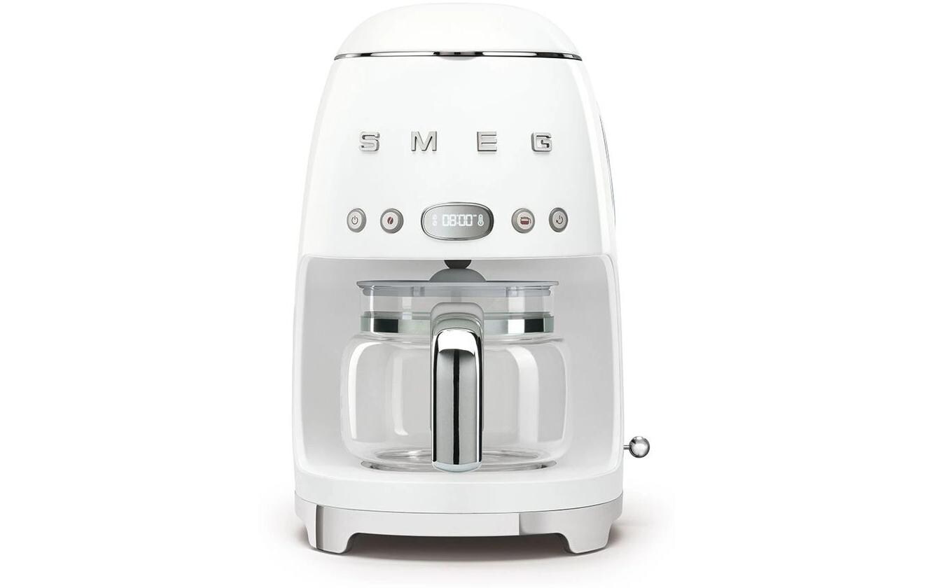 SMEG Filterkaffeemaschine 50's Style DCF02WHEU Weiss