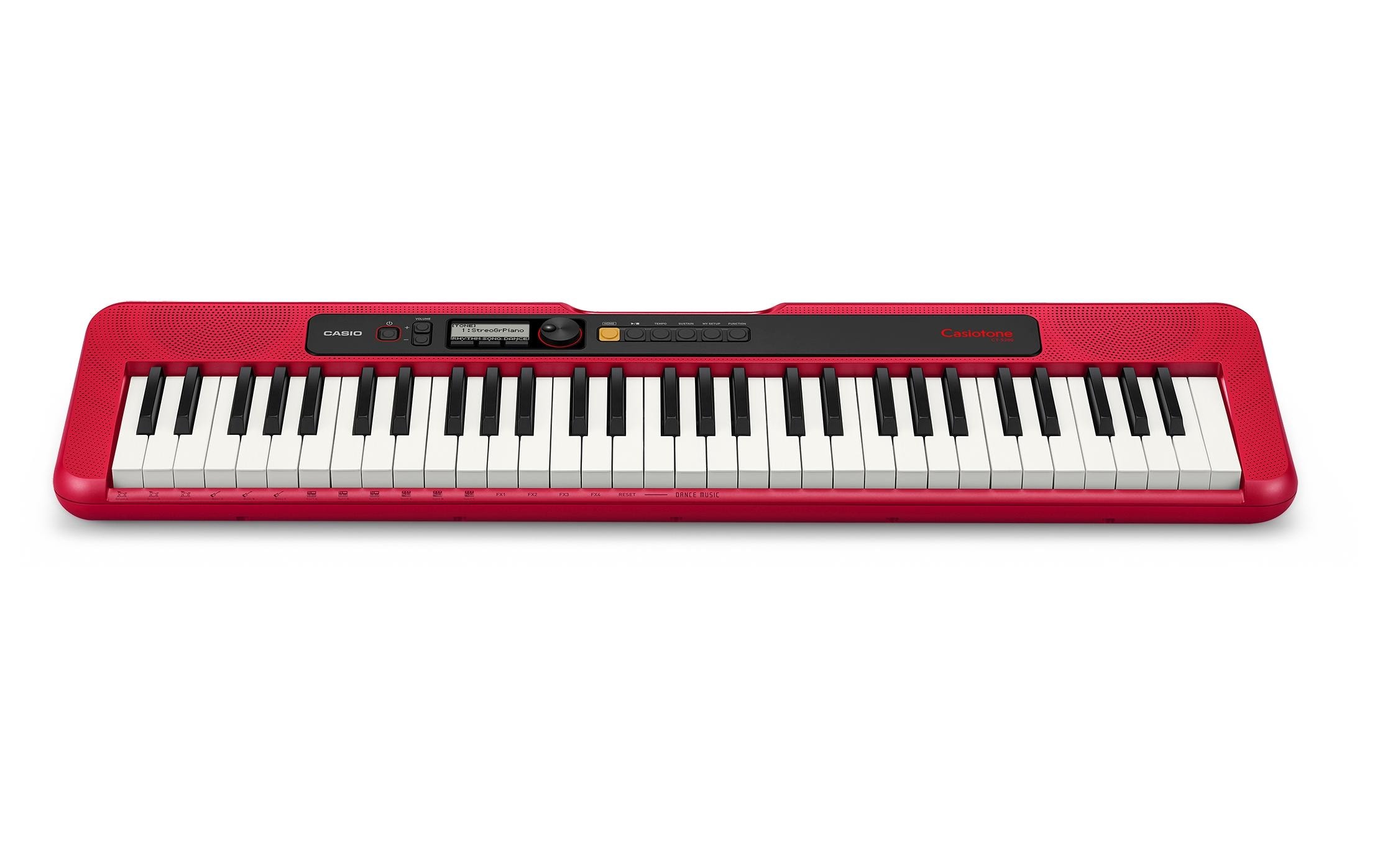 Casio Keyboard CT-S200RD Rot