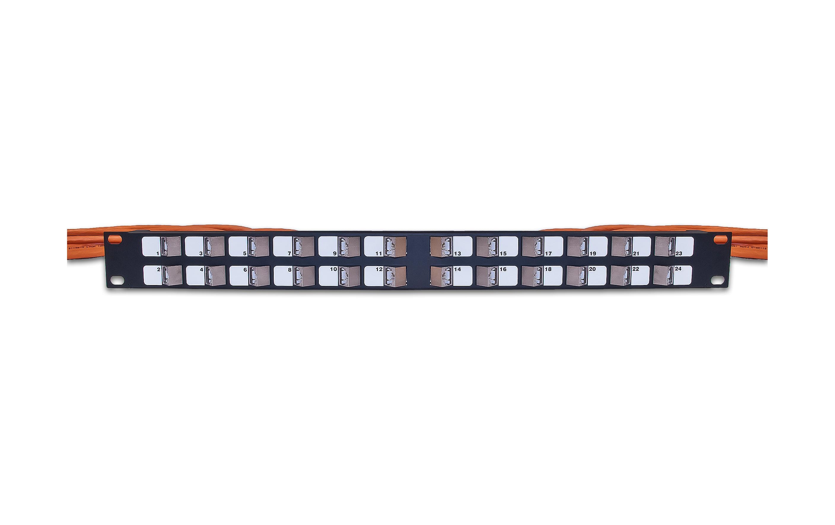 Wirewin Patchpanel 24 Port, Keystone, 1HE 19 Rack