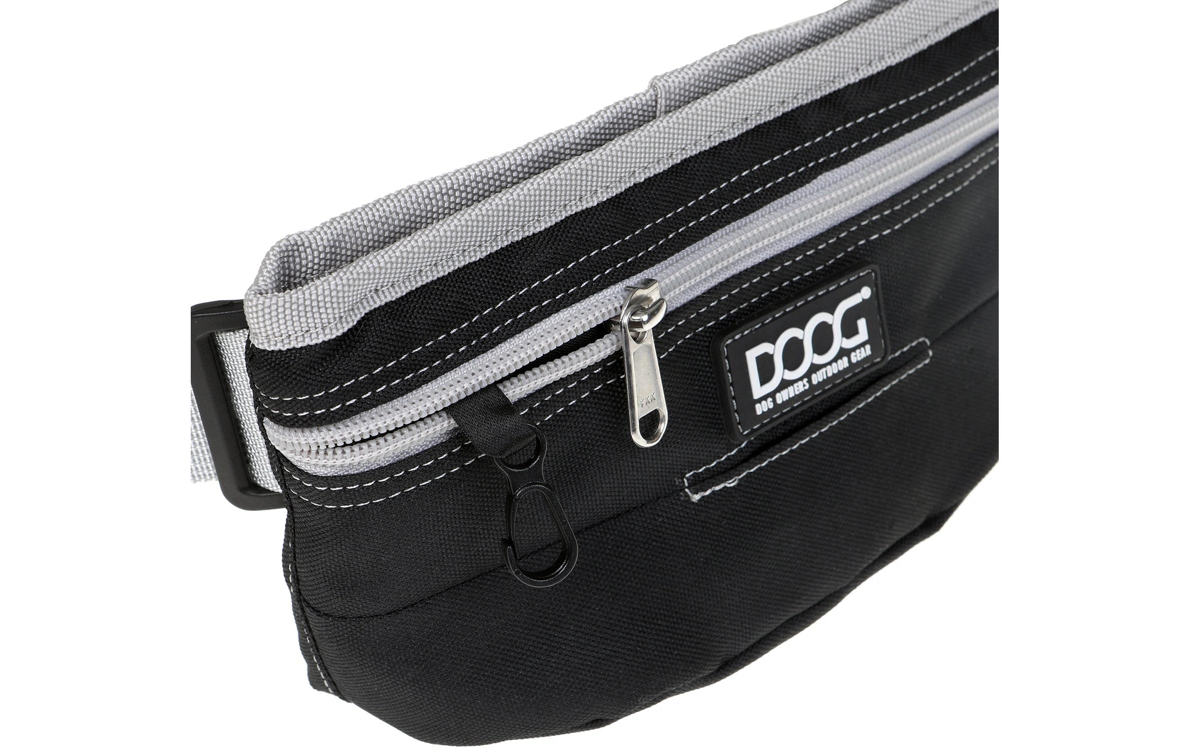 Doog Treat Pouch L Schwarz / Grau