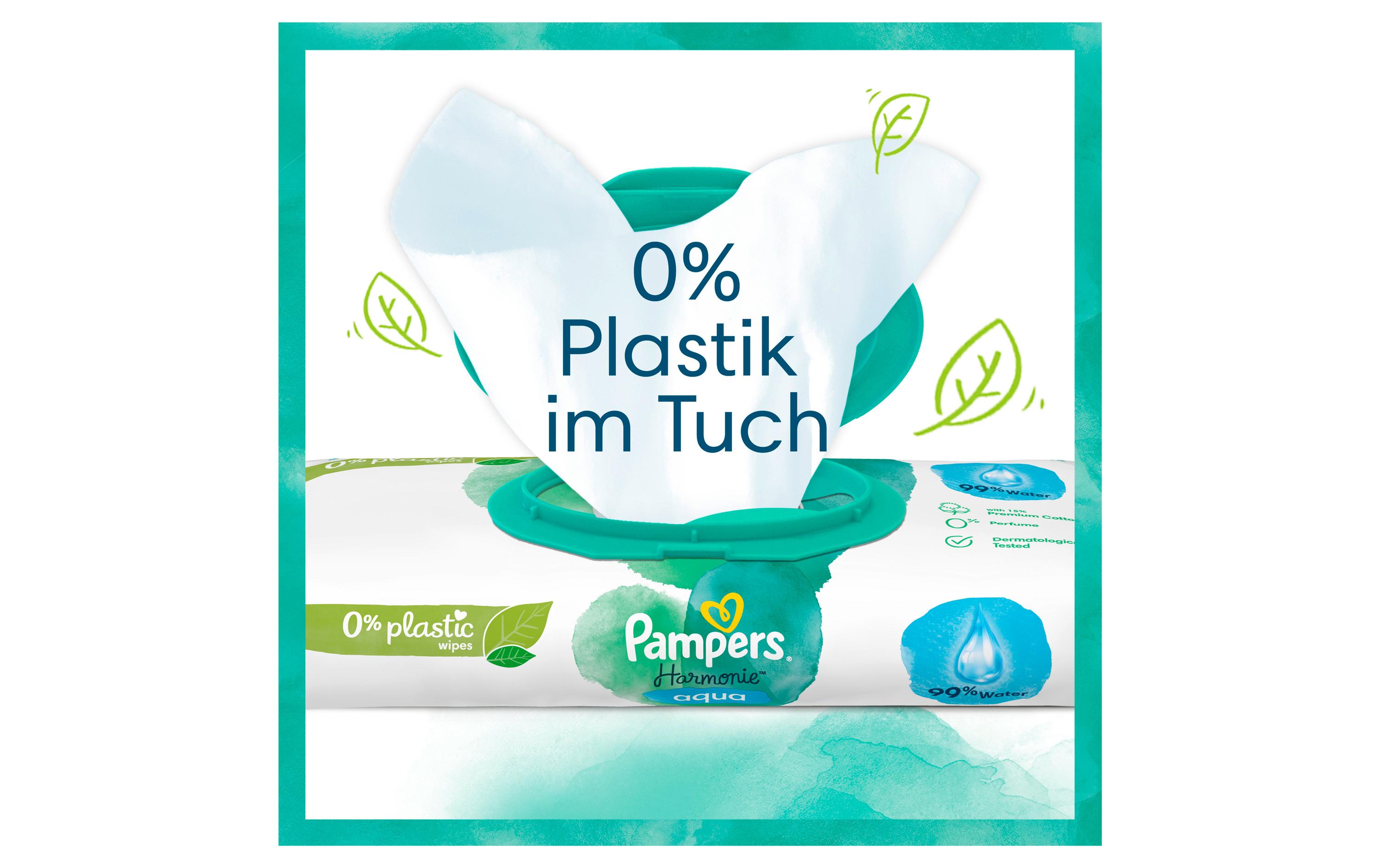 Pampers Feuchttücher Harmonie Aqua Giga Pack 24 x 48 Stk.