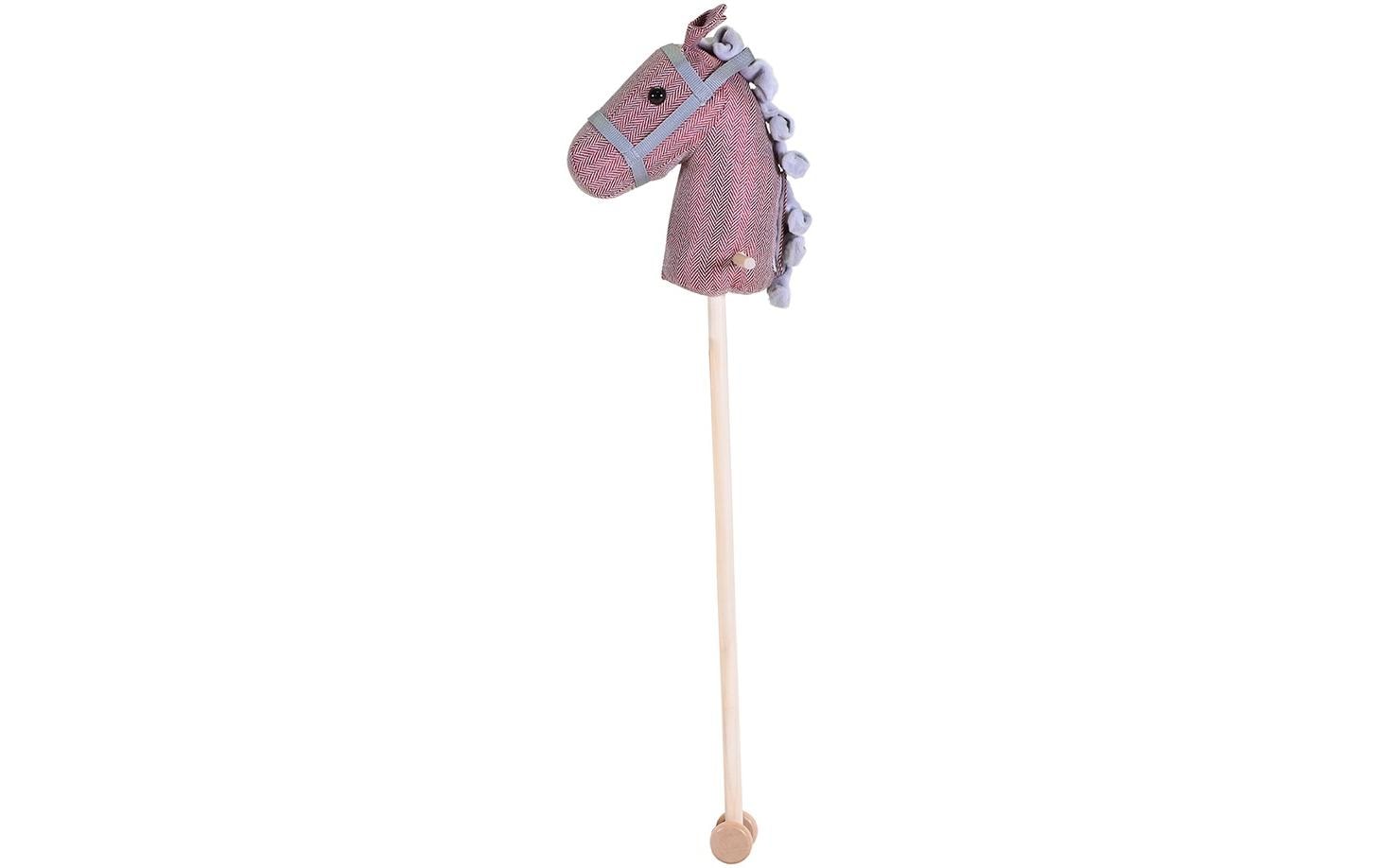 Knorrtoys Steckenpferd Pink Horse Nature/Rosa