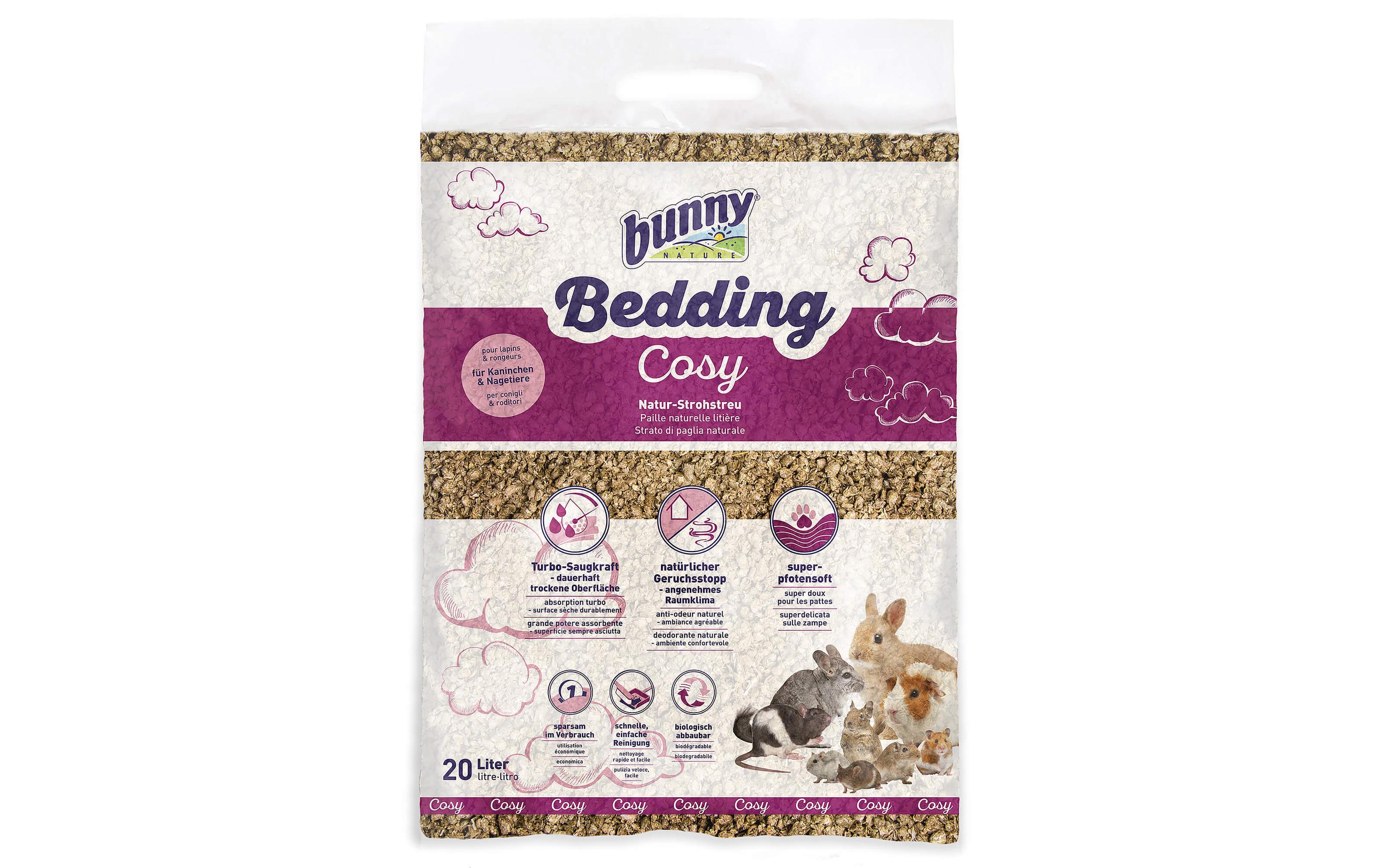 Bunny Nature Bedding Cosy, 20 l