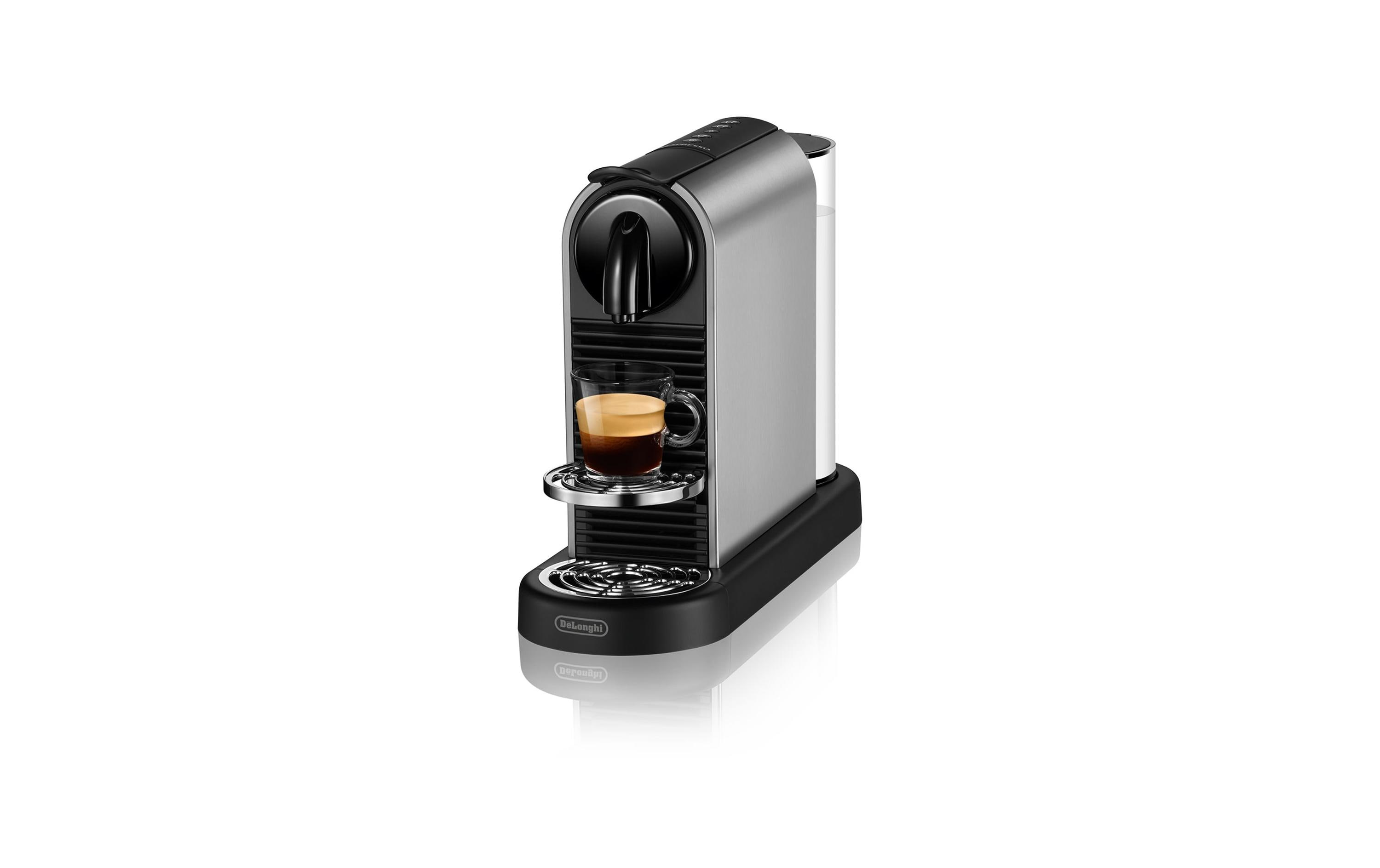 De'Longhi Kaffeemaschine Nespresso Citiz Platinum EN220.T Grau