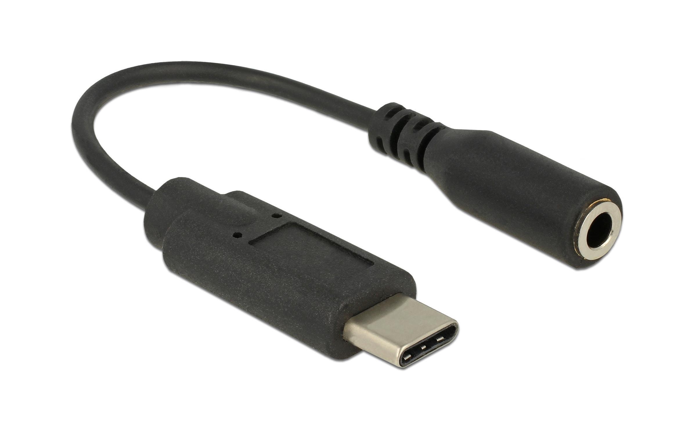 Delock USB 3.1 Adapter Audio USB-C Stecker - 3.5 mm Klinke