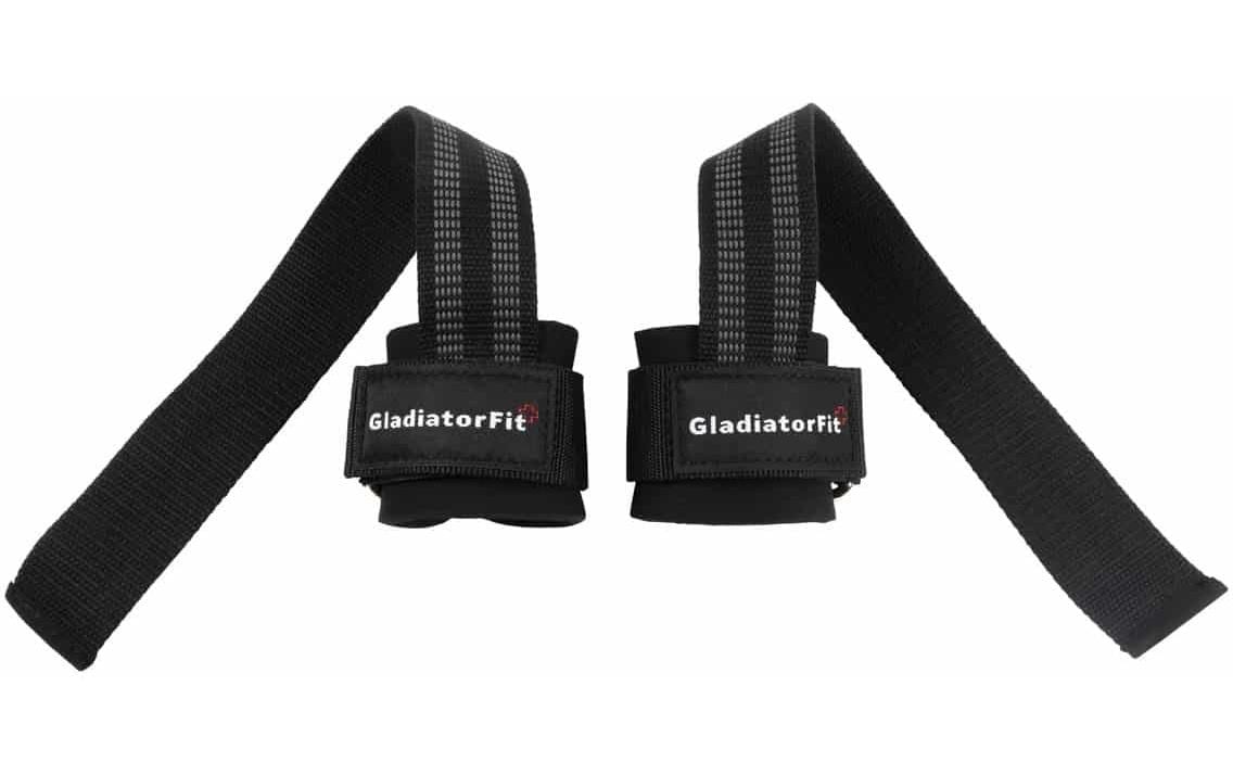 Gladiatorfit Hebebänder/Zugbänder Lifting Straps 2er-Pack