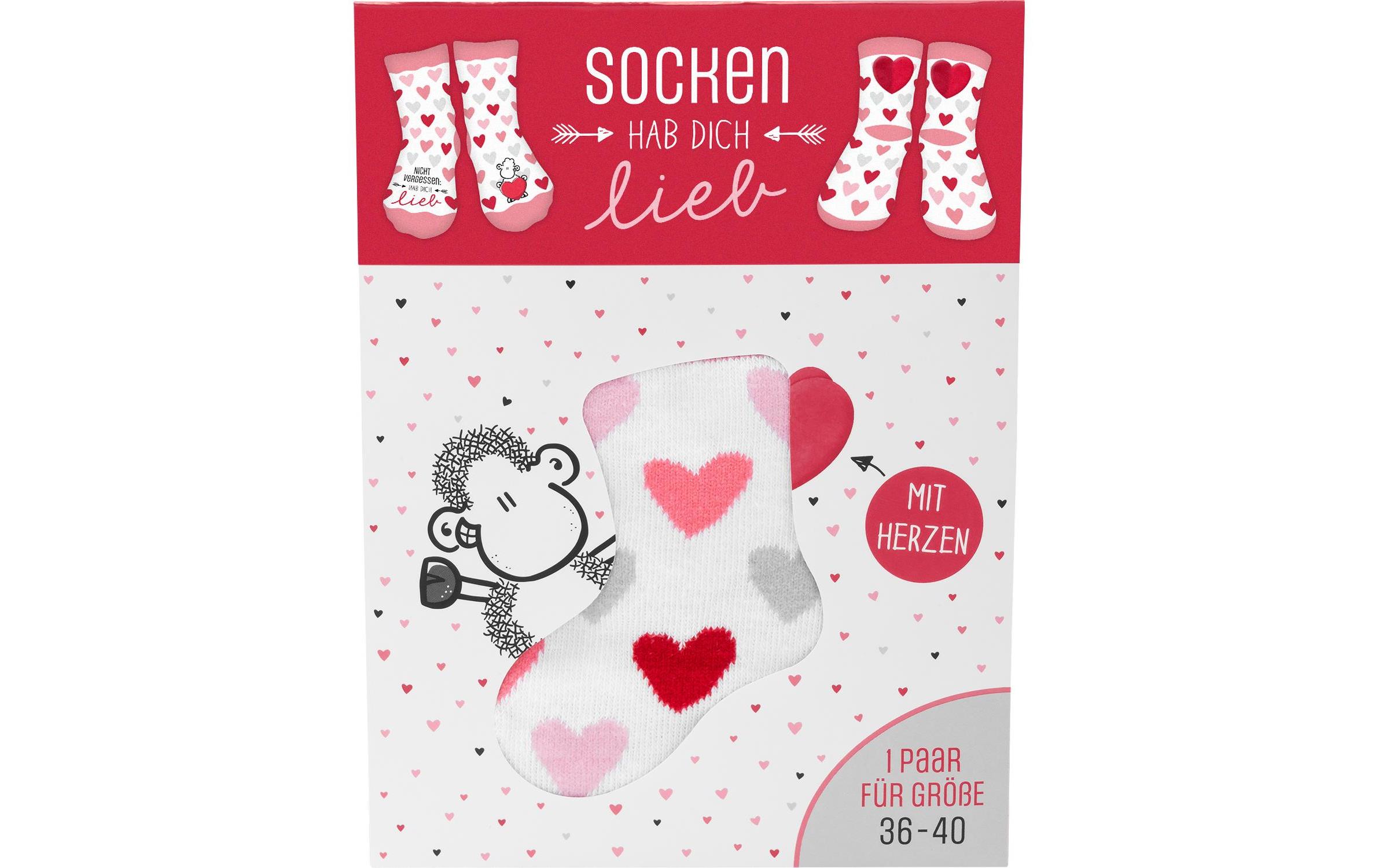 Sheepworld Socken Hab dich lieb Grösse 36 - 40