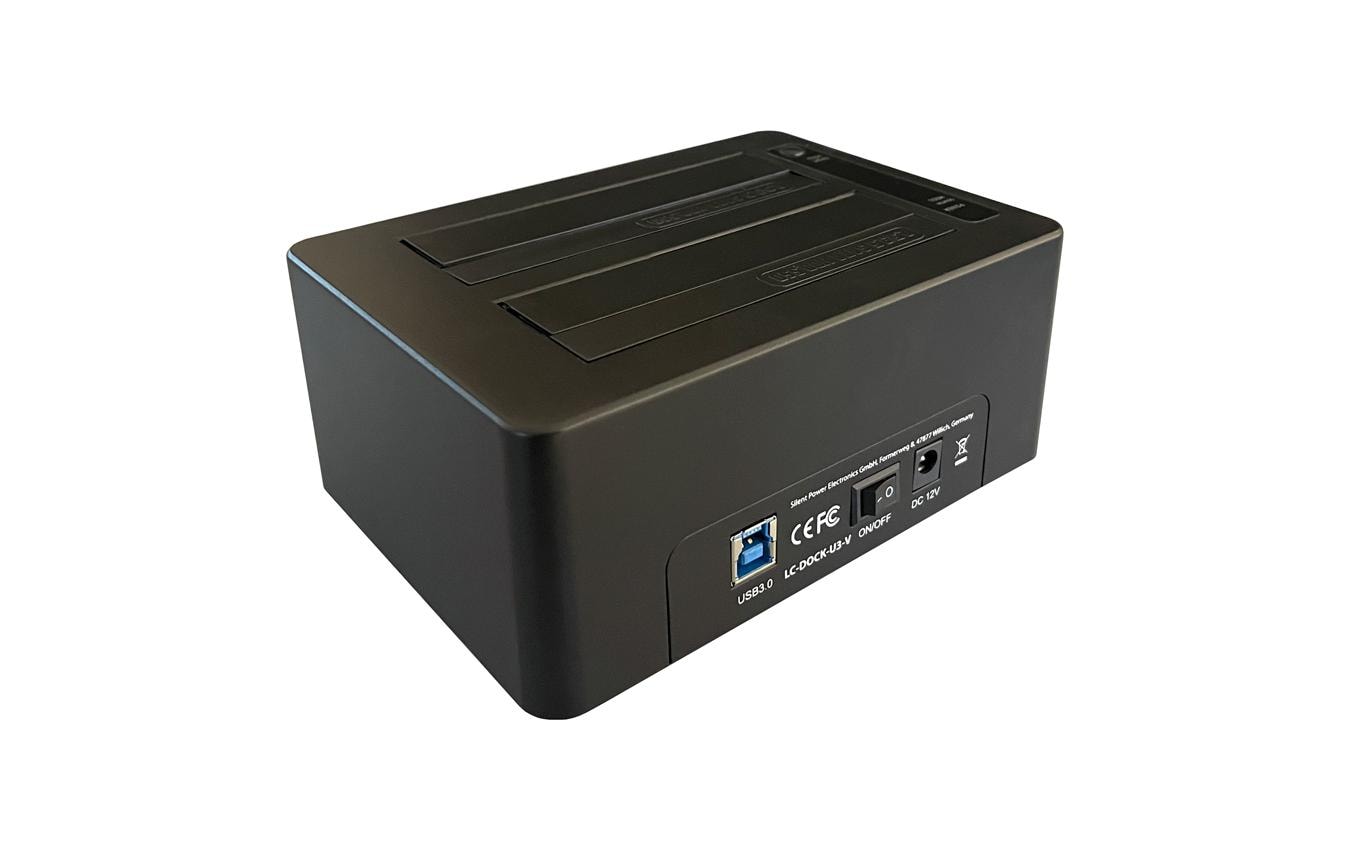 LC-Power Docking- und Klonstation LC-DOCK-U3-V