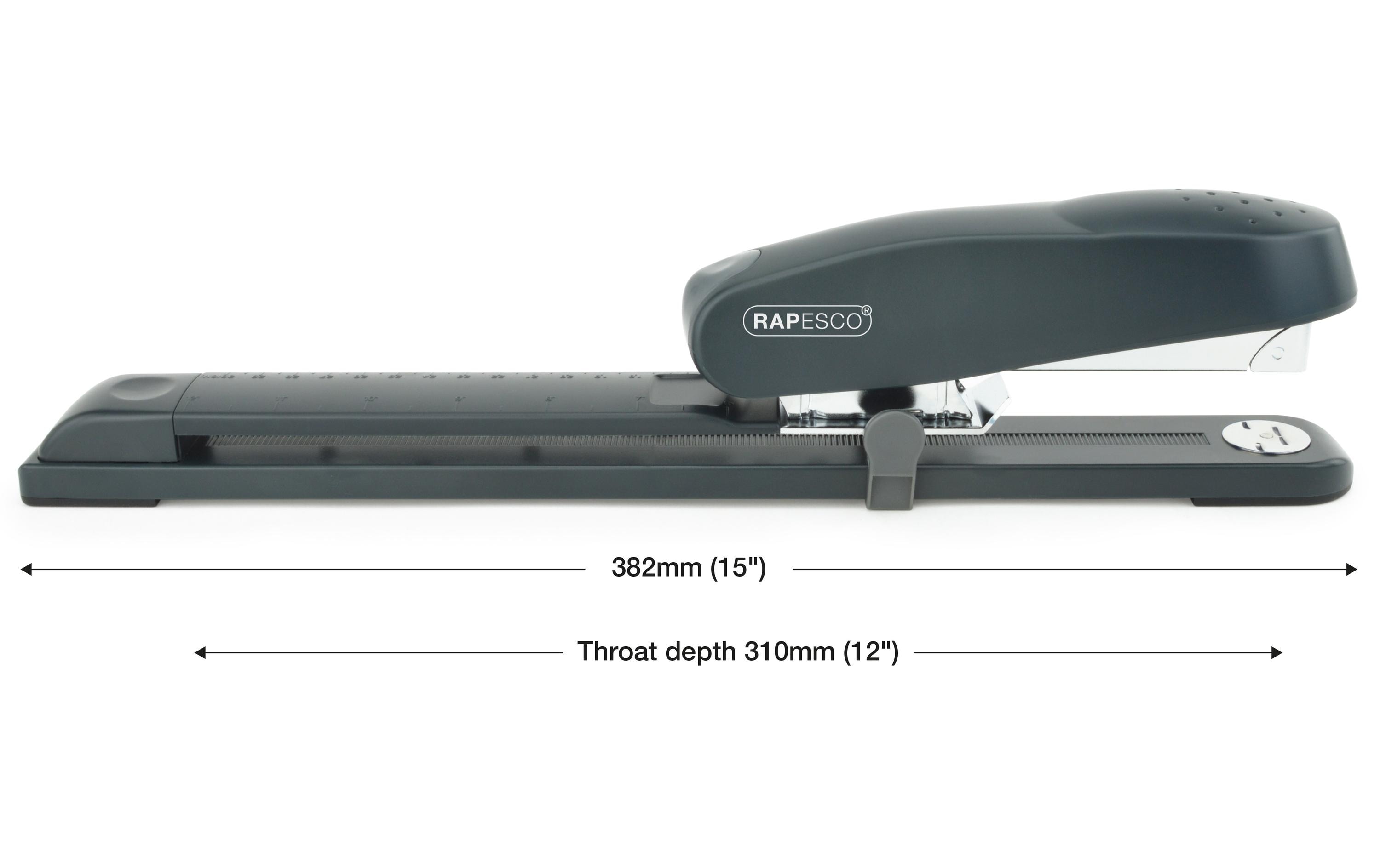 Rapesco Heftgerät 790 Longarm 50 Seiten, Grau