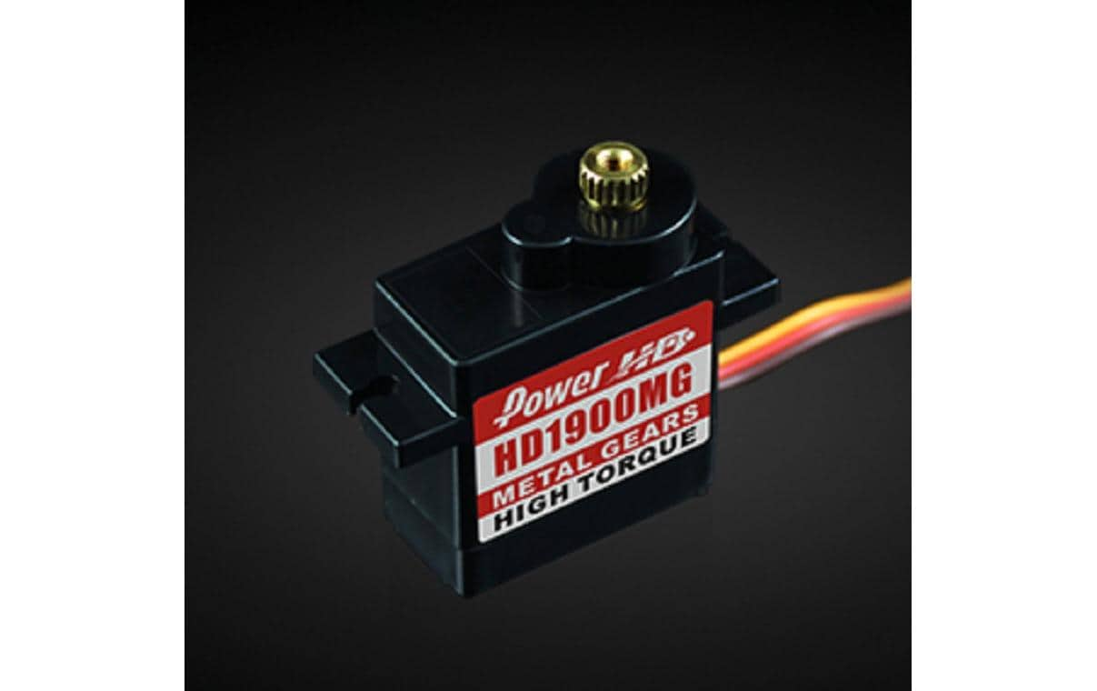 PowerHD Micro Servo HD-1900MG 1.5 kg, 0.08 s, Analog