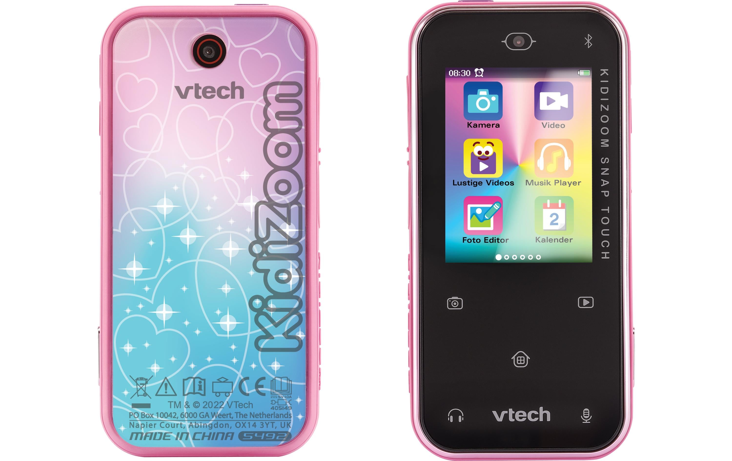 Vtech Kinderkamera KidiZoom Snap Touch pink -DE-