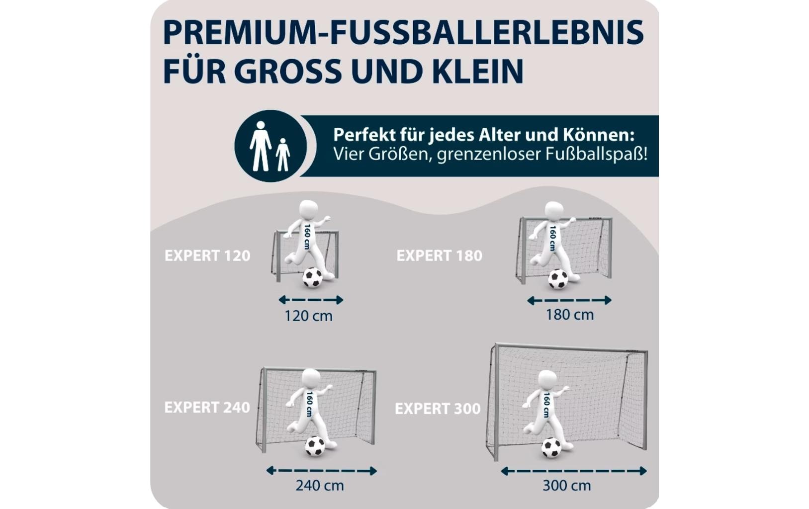 Hudora Fussballtor Expert 240