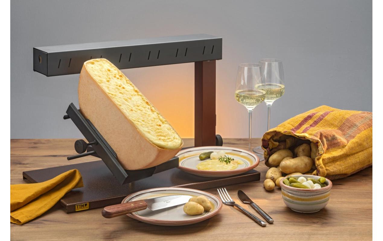 TTM Raclette-Gerät Ambiance Braun/Schwarz