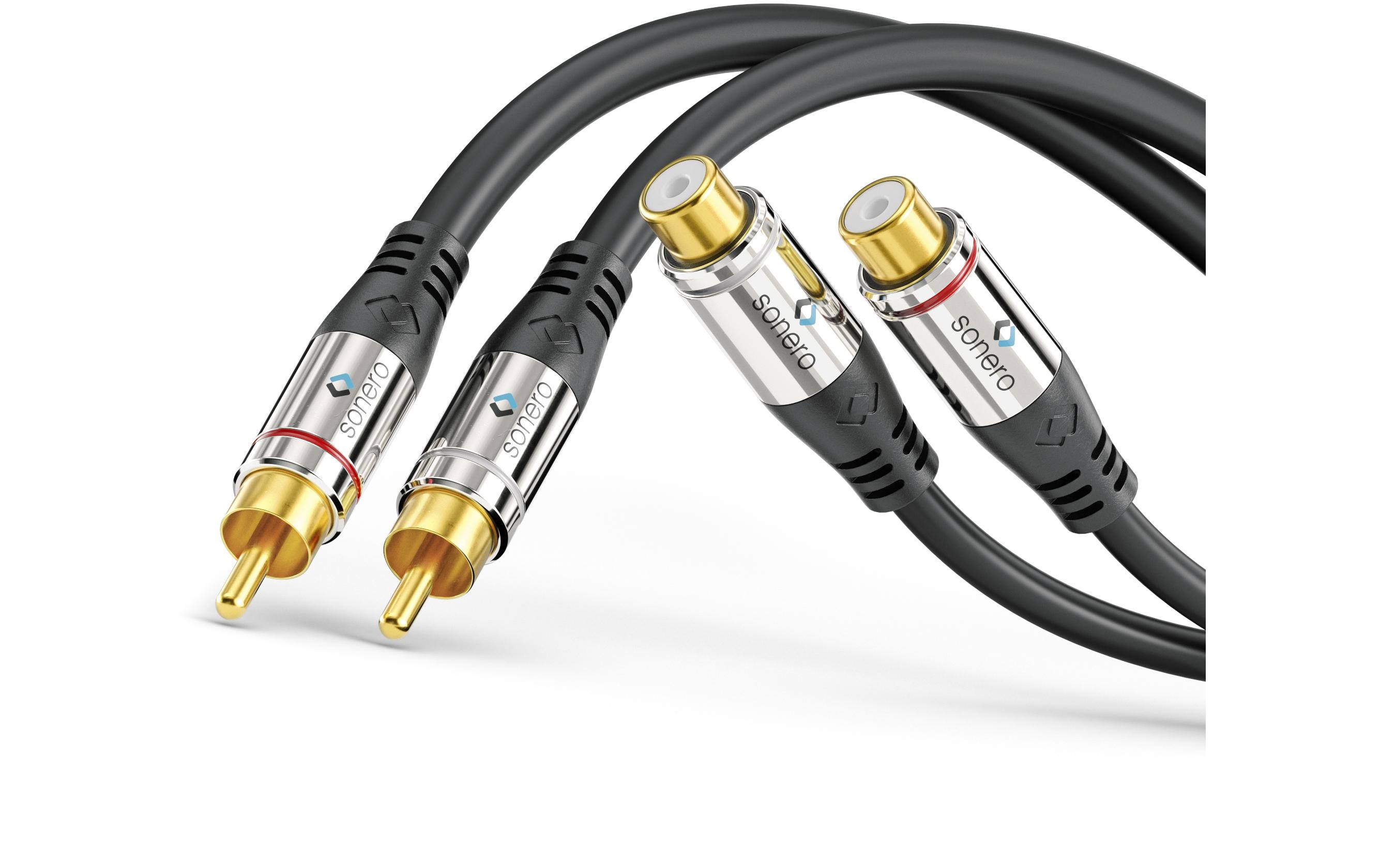 sonero Audio-Kabel Cinch - Cinch 1 m