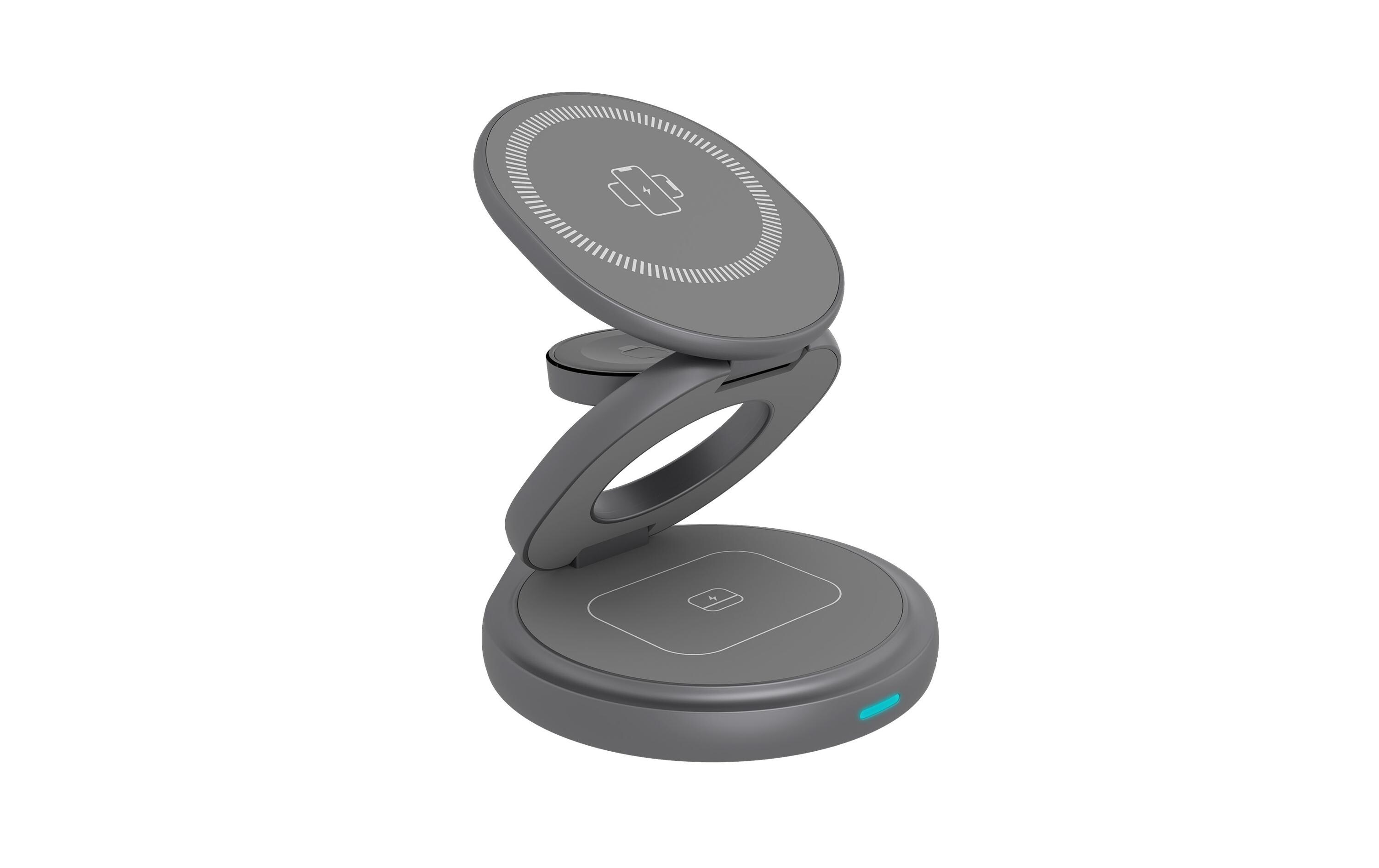 ICY BOX Wireless Charger IB-SH101-CH Grau