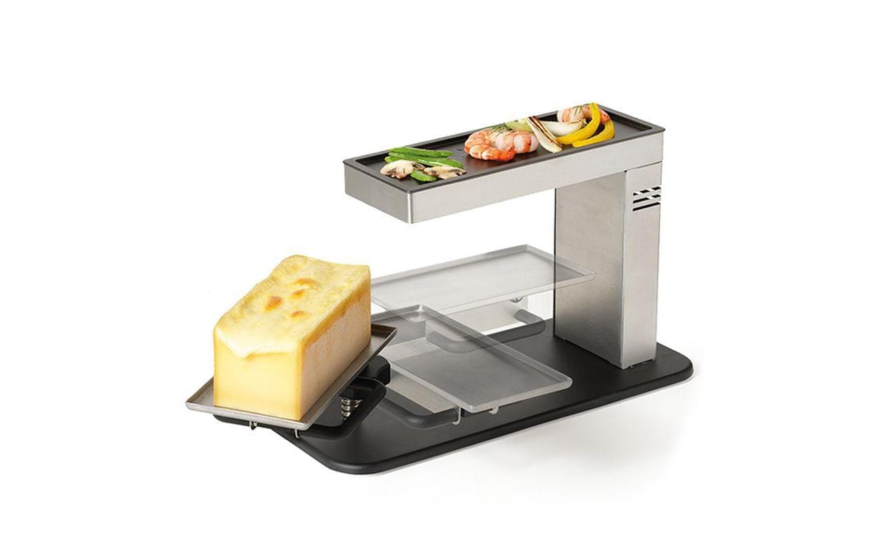 Stöckli Raclette-Gerät Swing Silber/Schwarz