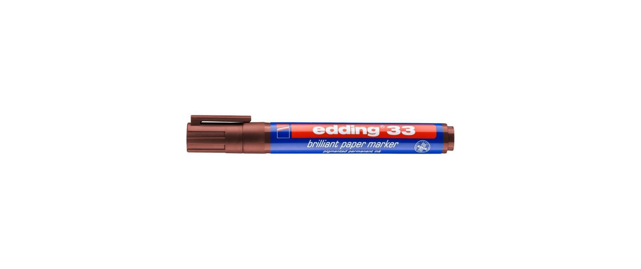 edding Flipchart-Marker 33 Braun