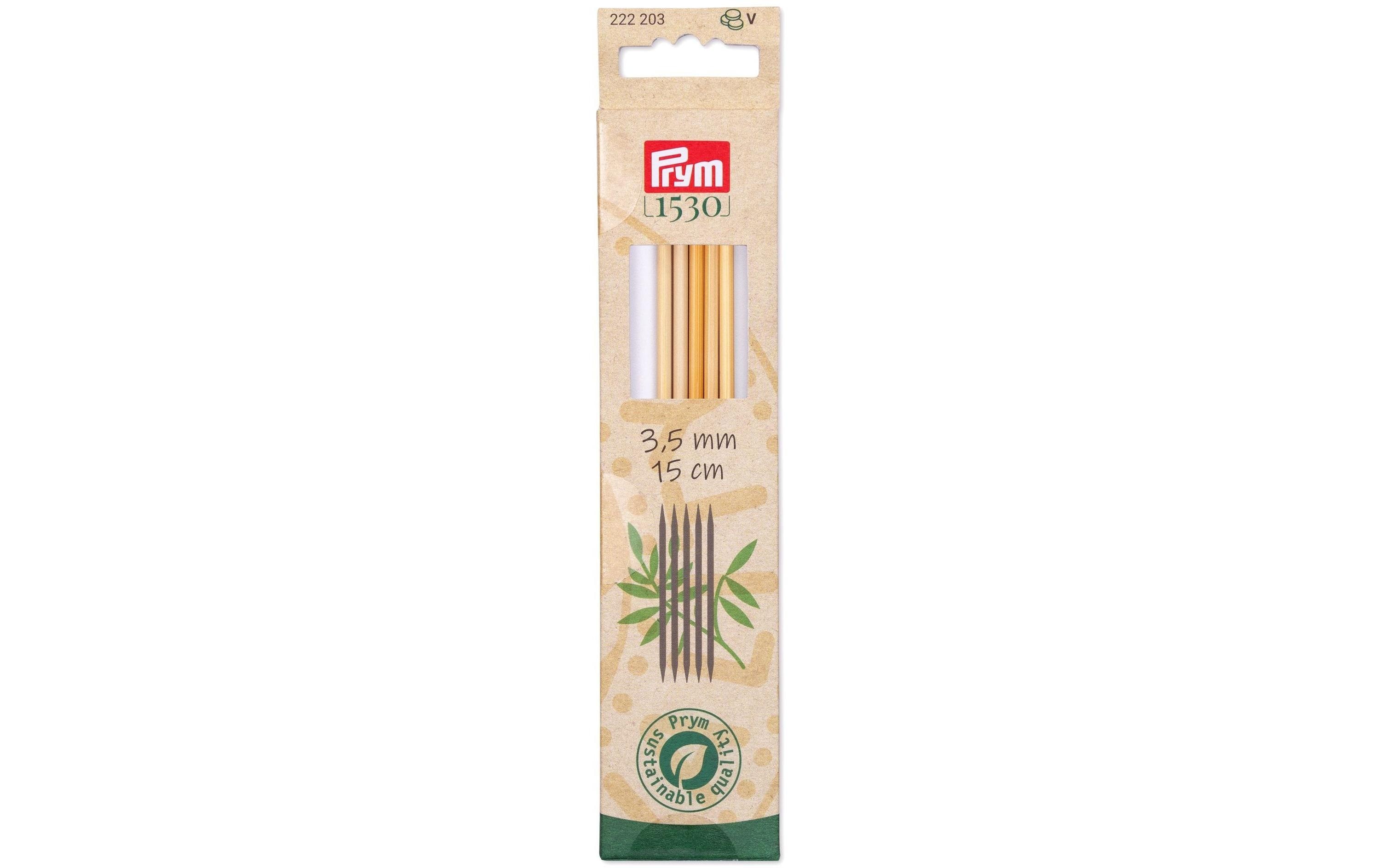 Prym Stricknadeln Bambus 3.50 mm, 15 cm