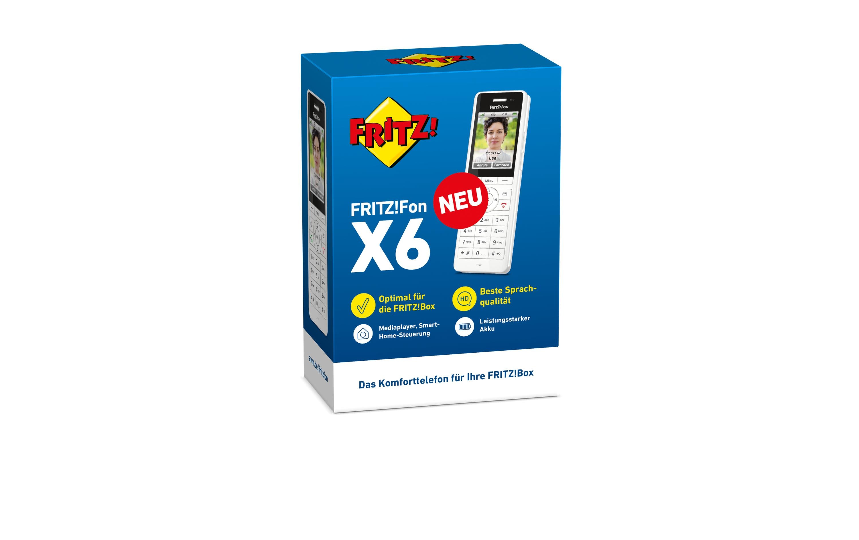 AVM Mobilteil FRITZ!Fon X6 Weiss