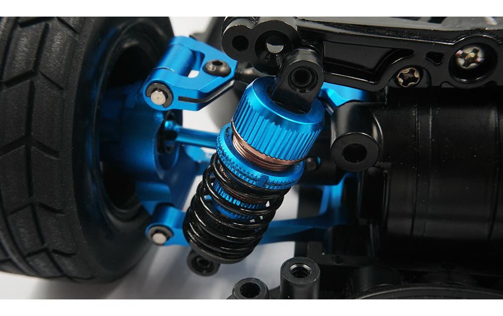 Yeah Racing Rapid Performance Conversion Kit Blau, TT-01E