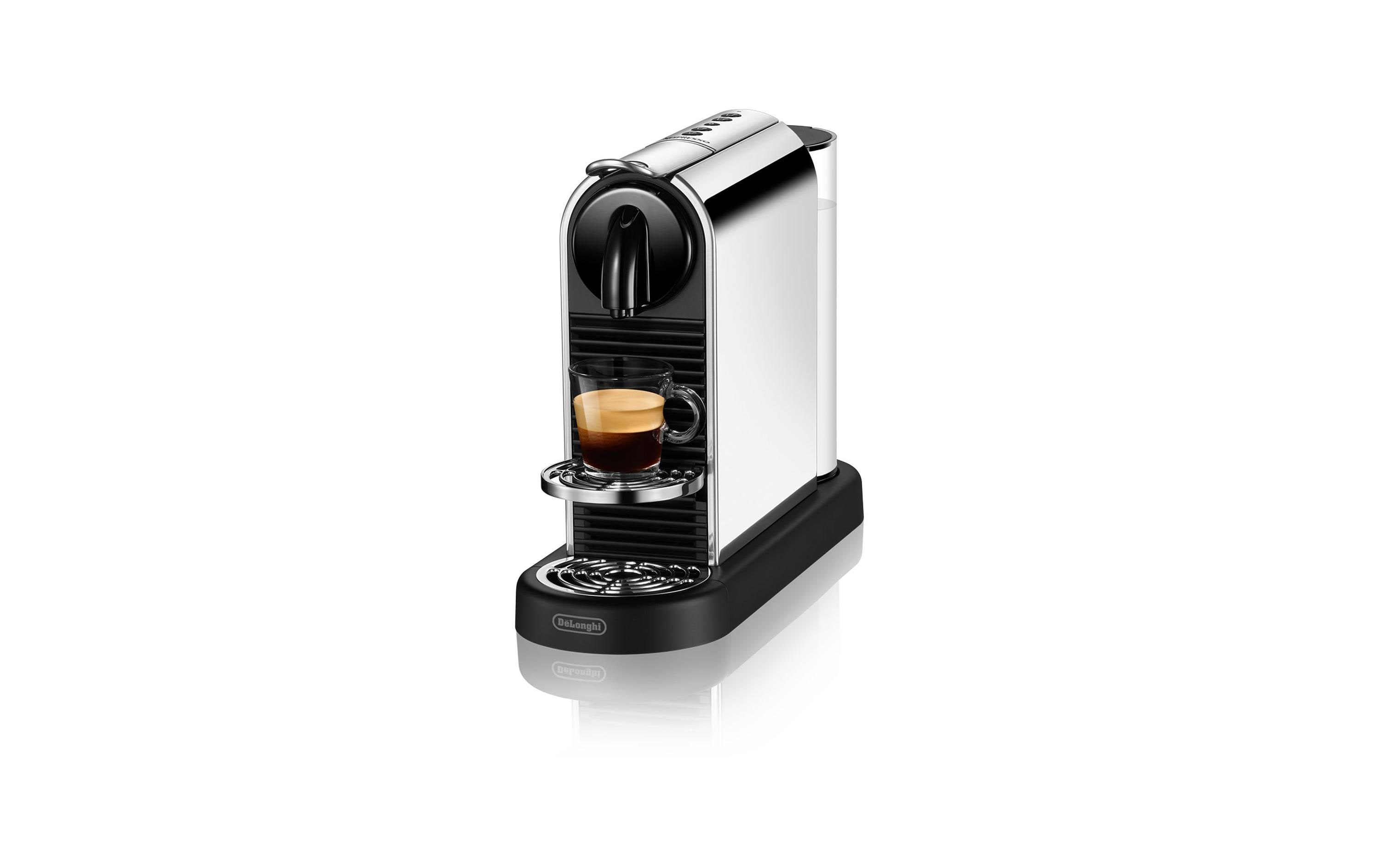 De'Longhi Kaffeemaschine Nespresso CitiZ Platinum EN220.M Silber