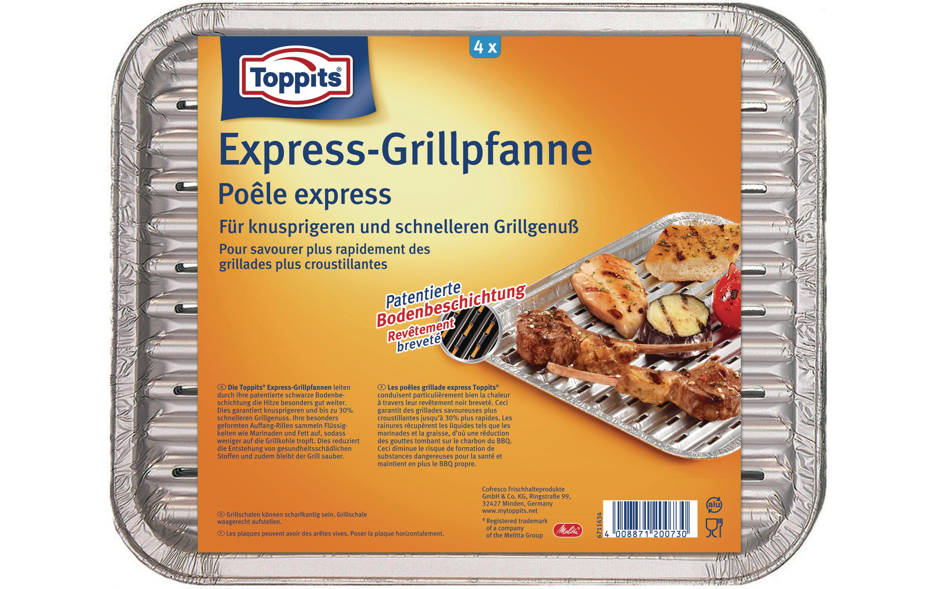 Toppits Grillschale Express