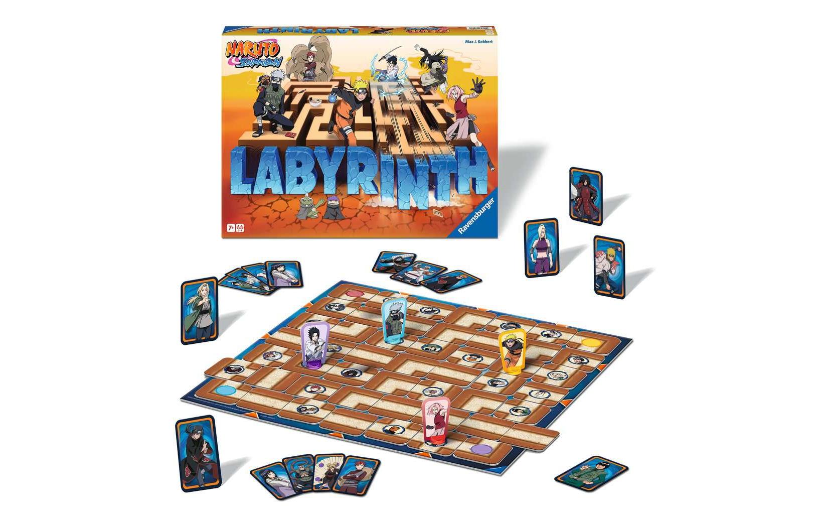 Ravensburger Familienspiel Naruto Shippuden Labyrinth