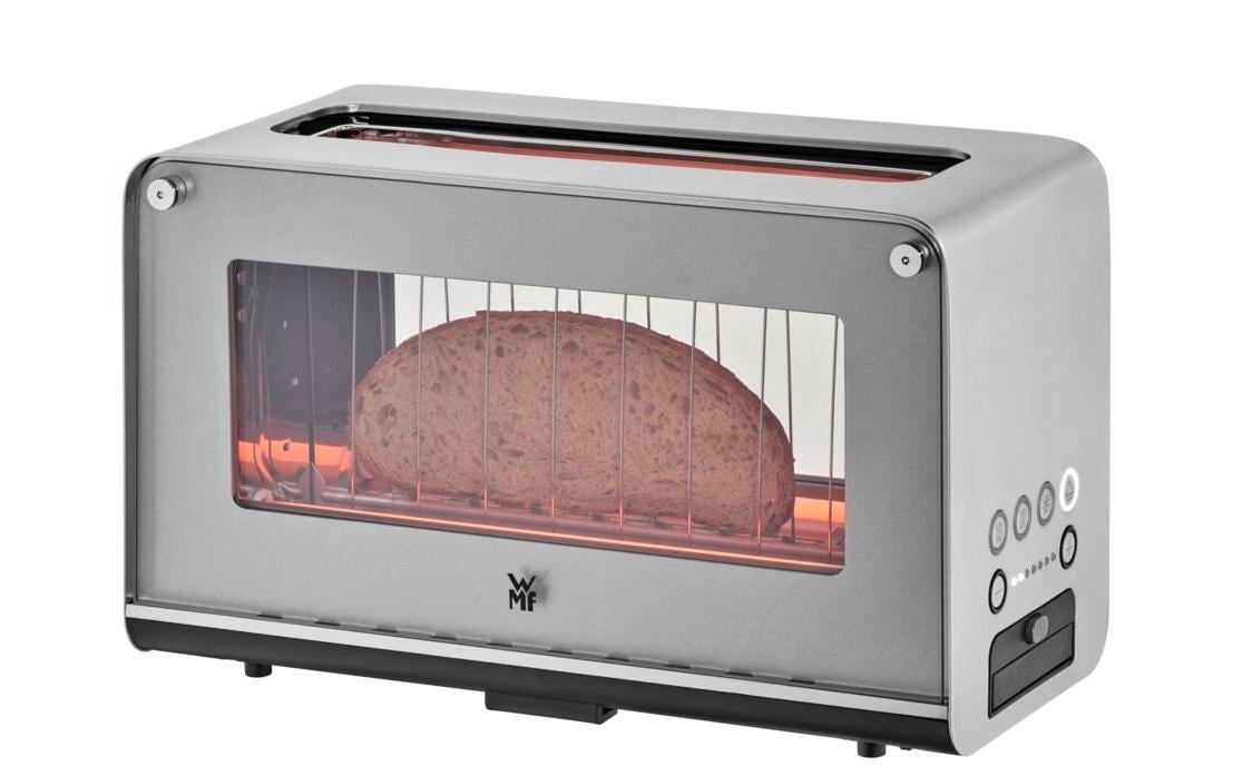 WMF Toaster Lono Glas Silber