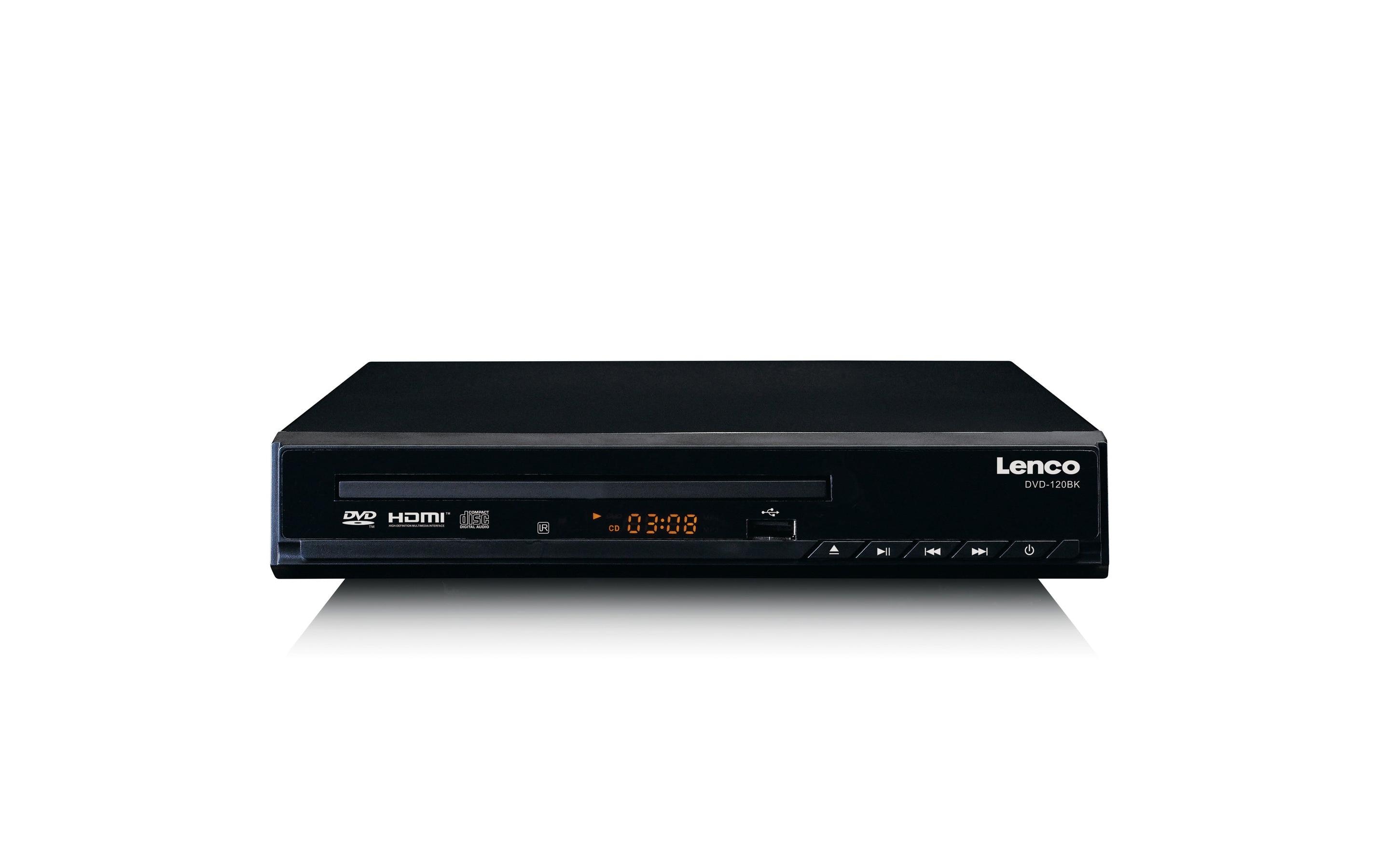 Lenco DVD-Player DVD-120 Schwarz