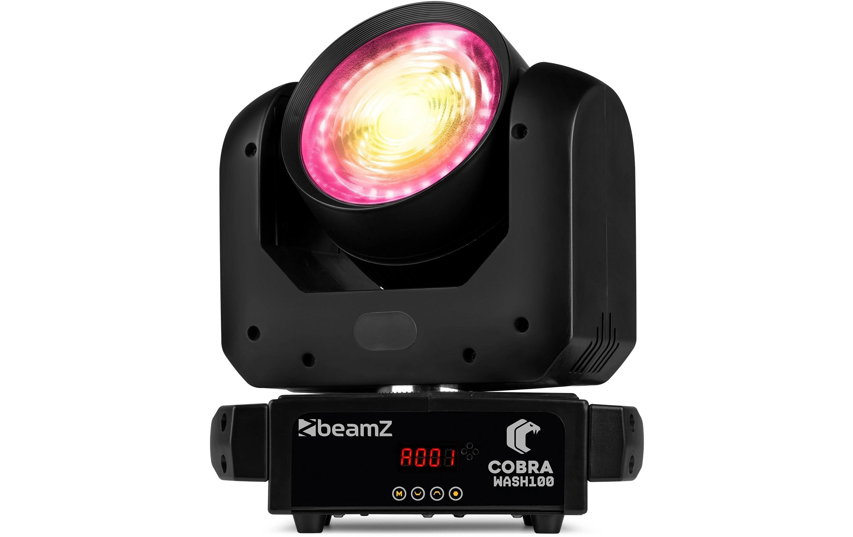 BeamZ Moving Head Cobra Wash 100