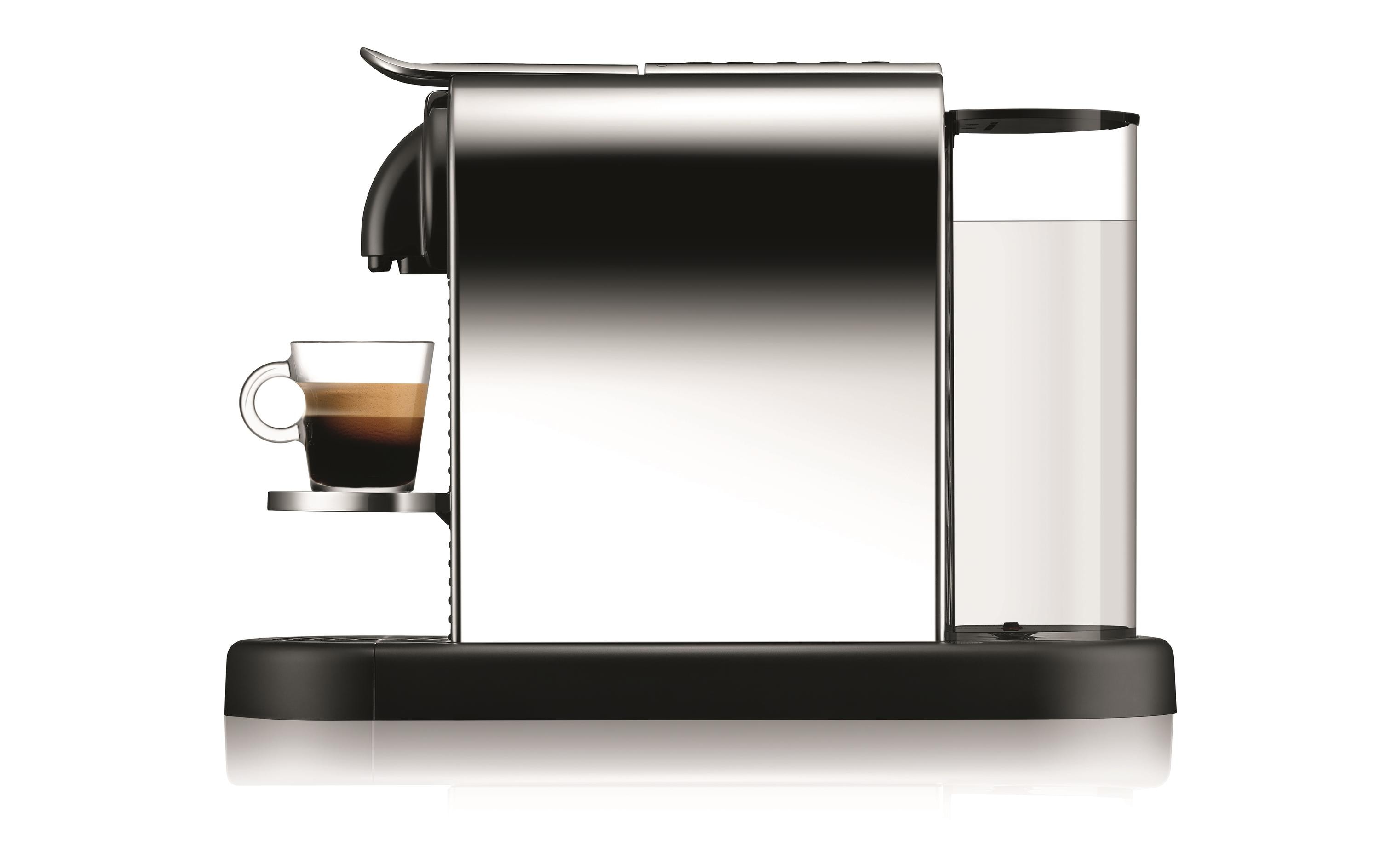 De'Longhi Kaffeemaschine Nespresso CitiZ Platinum EN220.M Silber