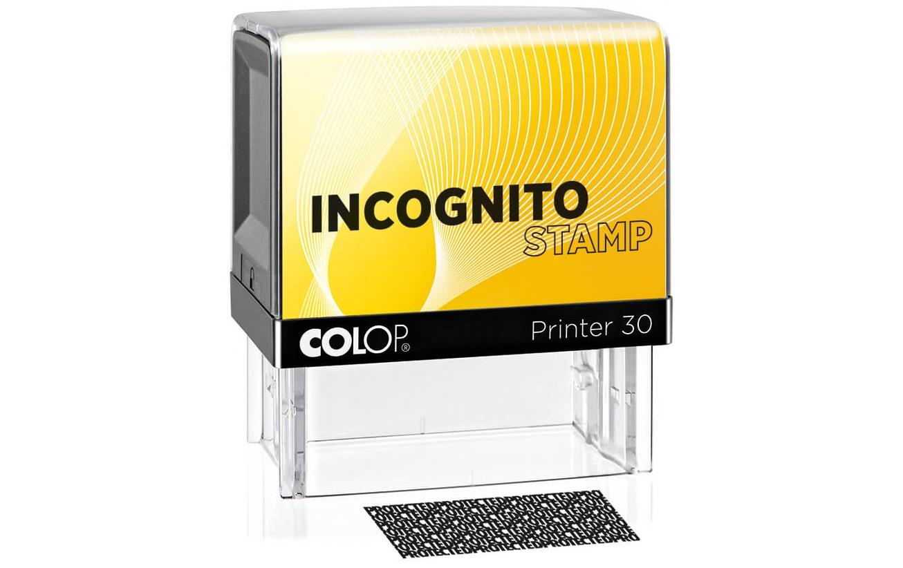 Colop Stempel Incognito 30 Schwarz