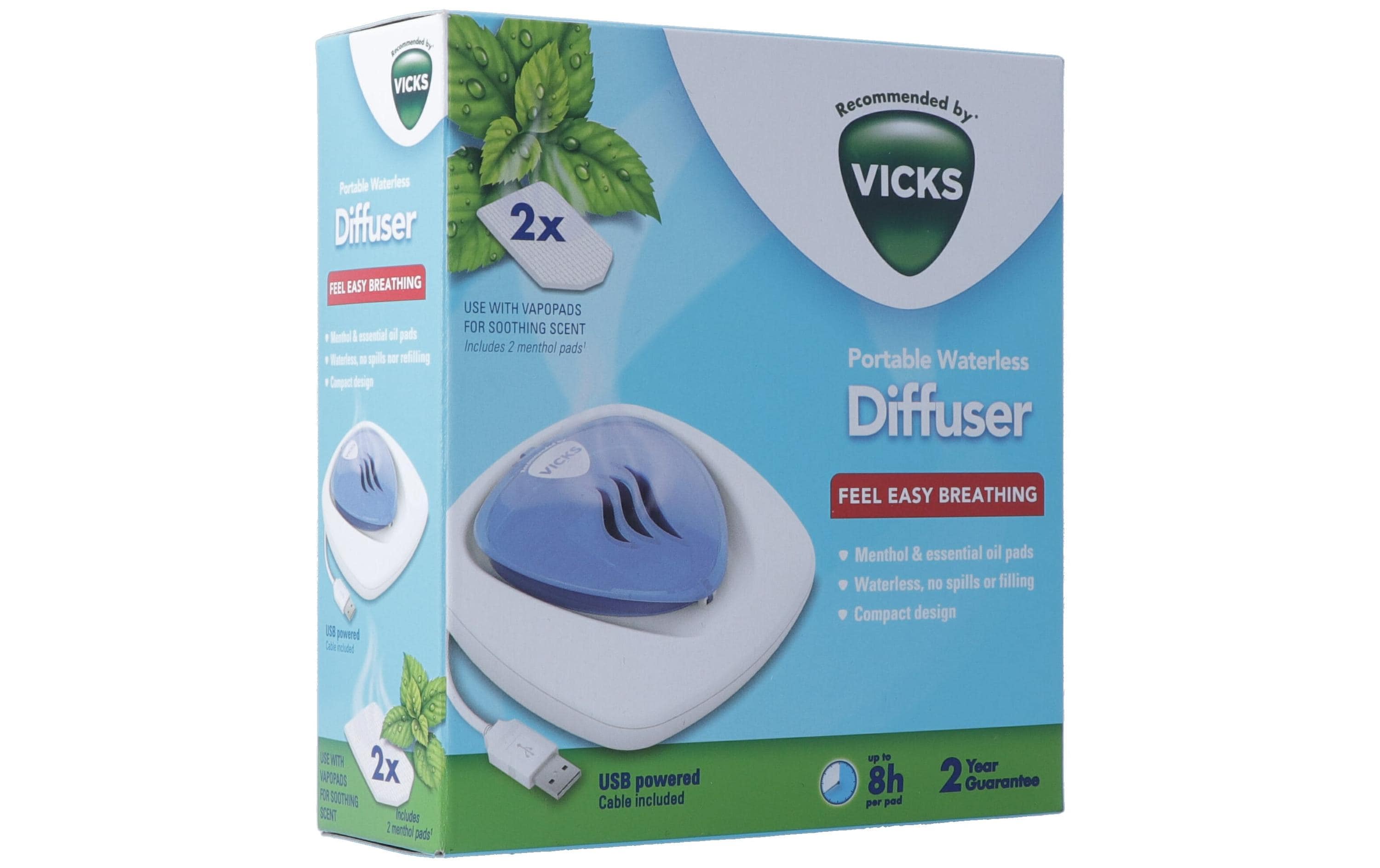 Vicks wasserloser tragbarer Diffusor VH180