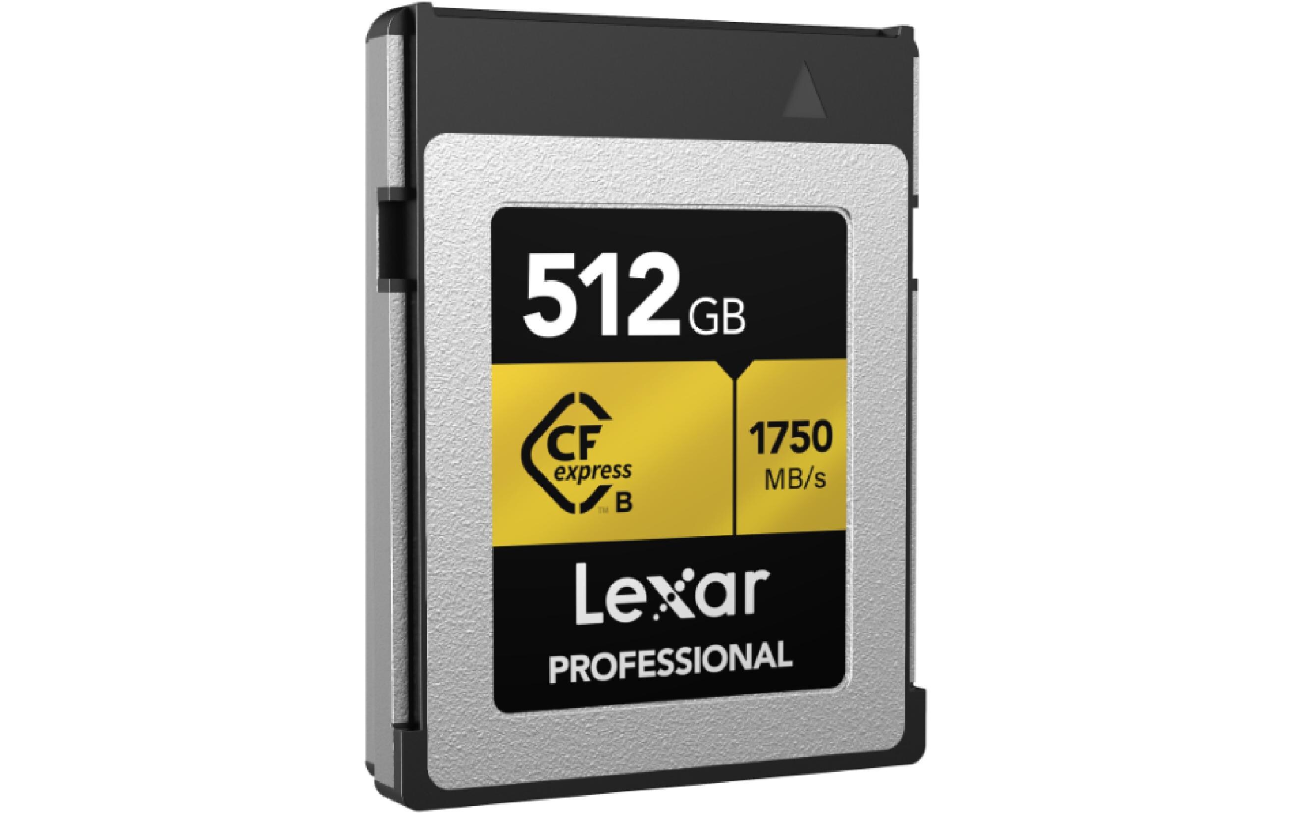 Lexar CF-Karte Professional Type B GOLD Series 512 GB