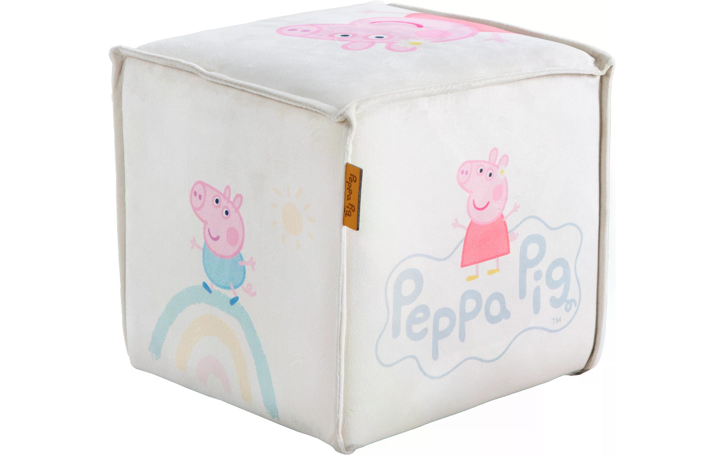 roba Kinderhocker Peppa Pig in Würfelform