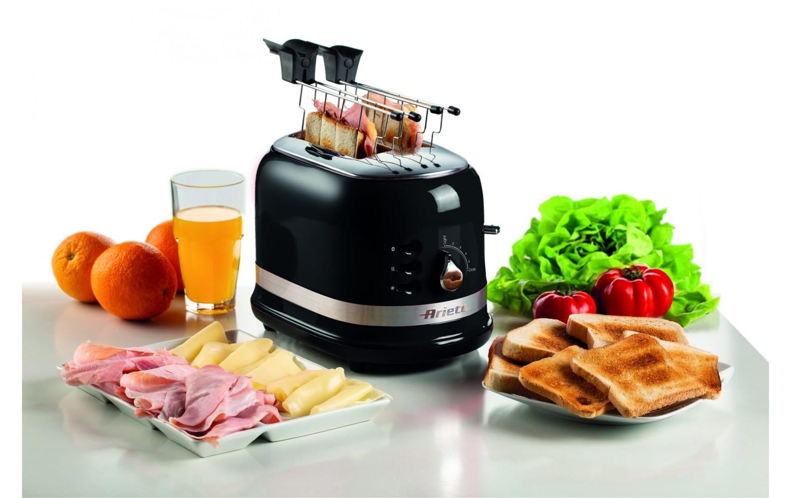 Ariete Toaster MODERNA Schwarz