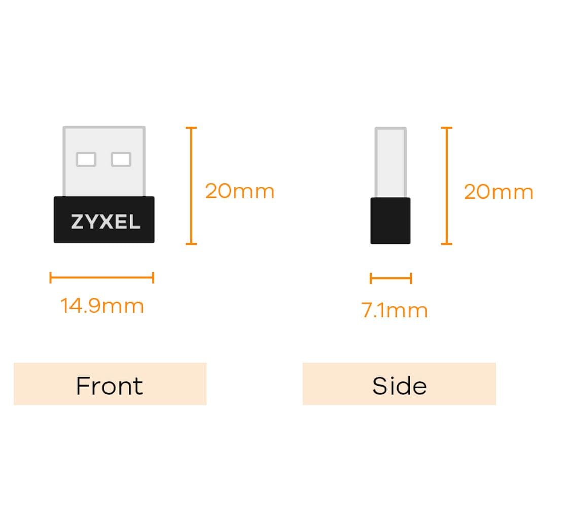 Zyxel WLAN-AC USB-Stick NWD6602