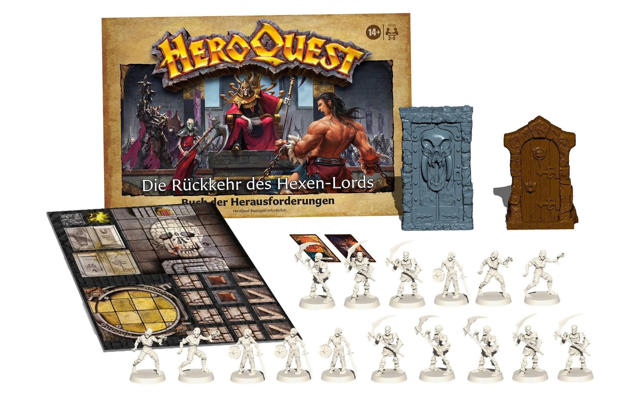 Hasbro Gaming Expertenspiel HeroQuest: Die Rückkehr des Hexenlords