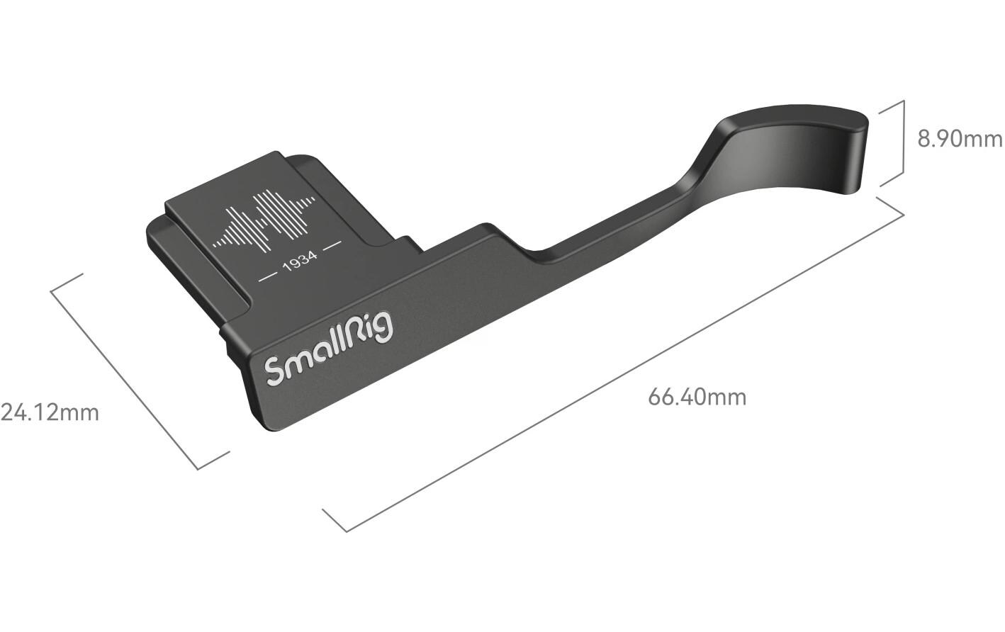 Smallrig Daumengriff für FUJIFILM X100VI / X100V - Schwarz