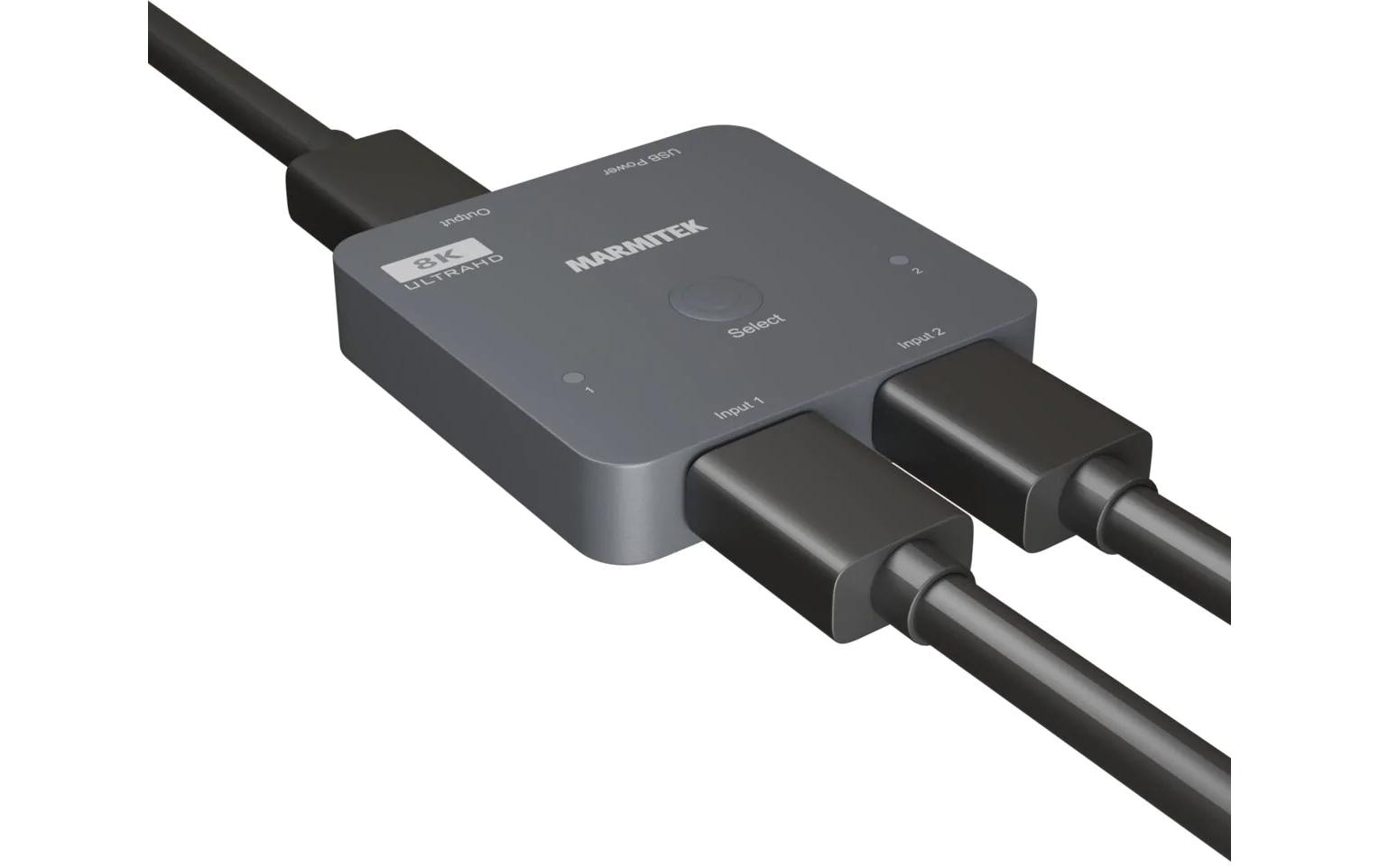 Marmitek HDMI-Umschalter Connect 720 – 2/1 (8K/60Hz)