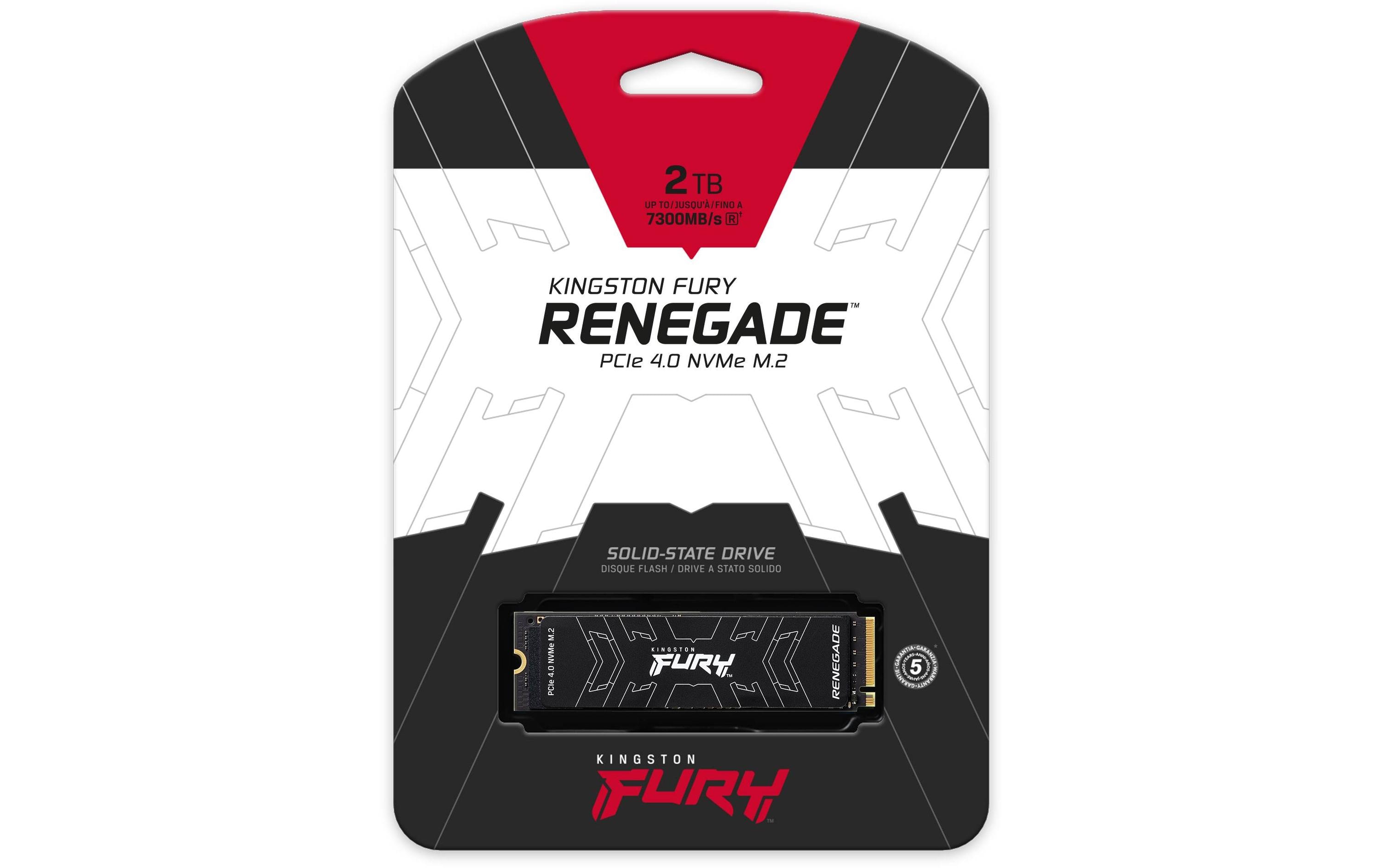 Kingston SSD FURY Renegade M.2 2280 NVMe 2000 GB