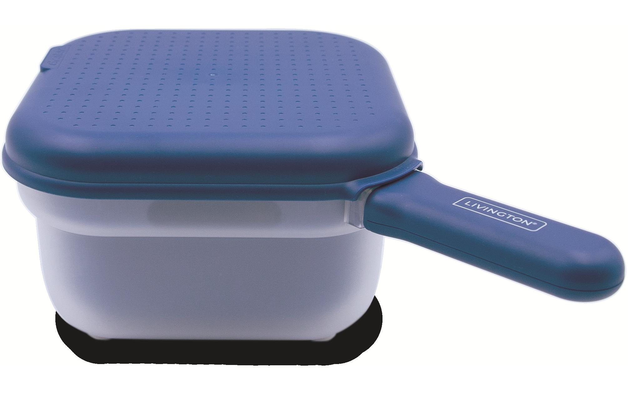 Livington Everclean Küchenreibe Chop It Basic Blau